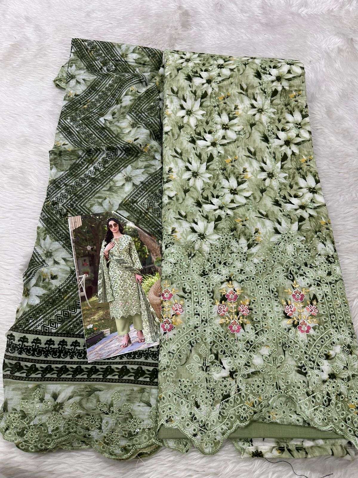 Falah Premium Cotton Collection Code - 26020 By Falah Designer - 07