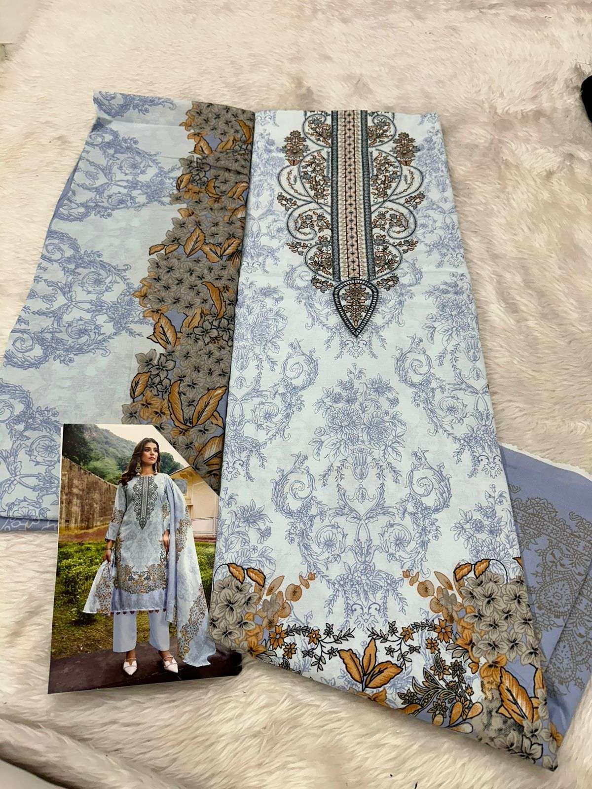 Falah Premium Cotton Collection Code - 30674 By Falah Designer - 04