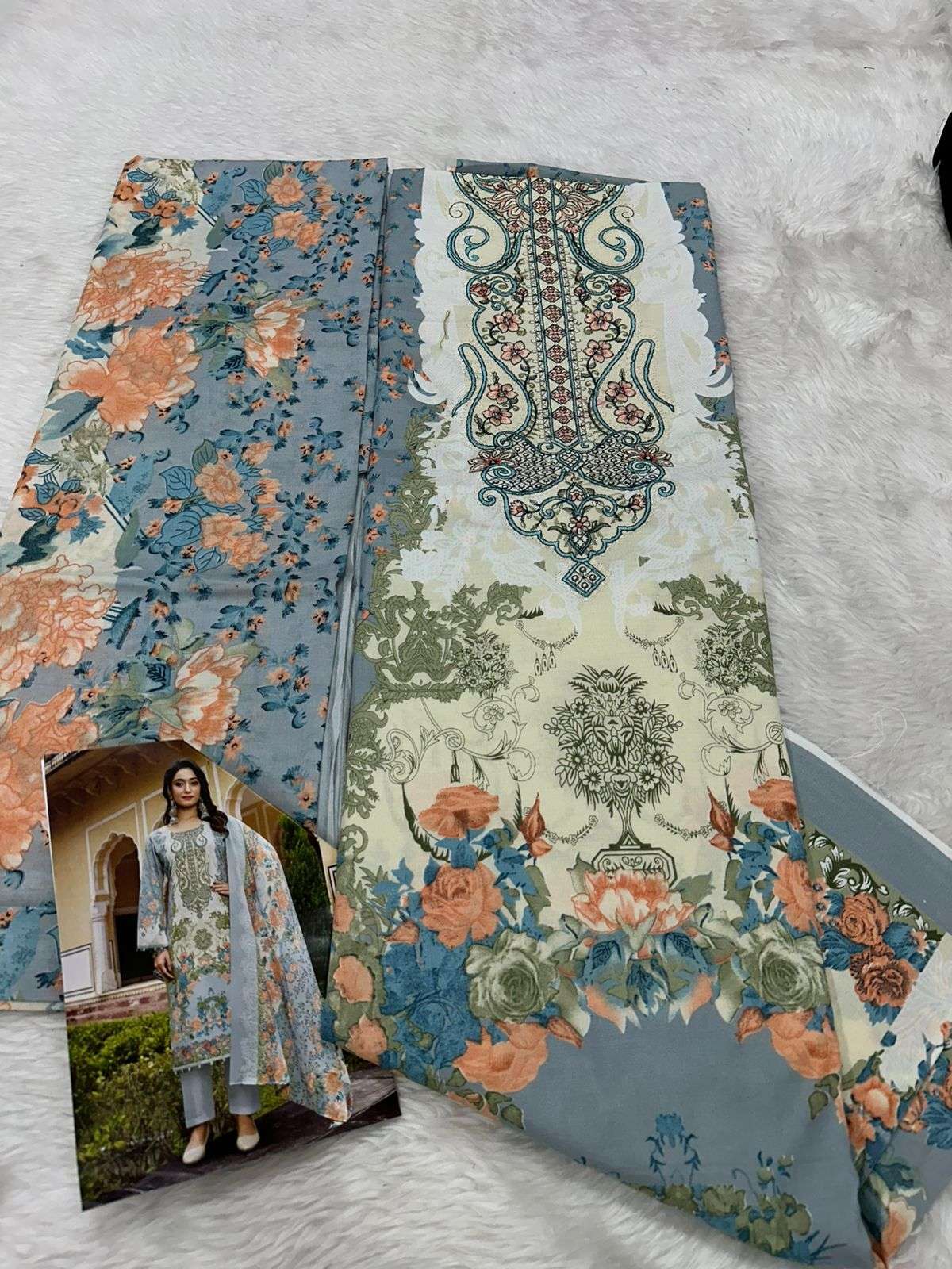 Falah Premium Cotton Collection Code - 30674 By Falah Designer - 06