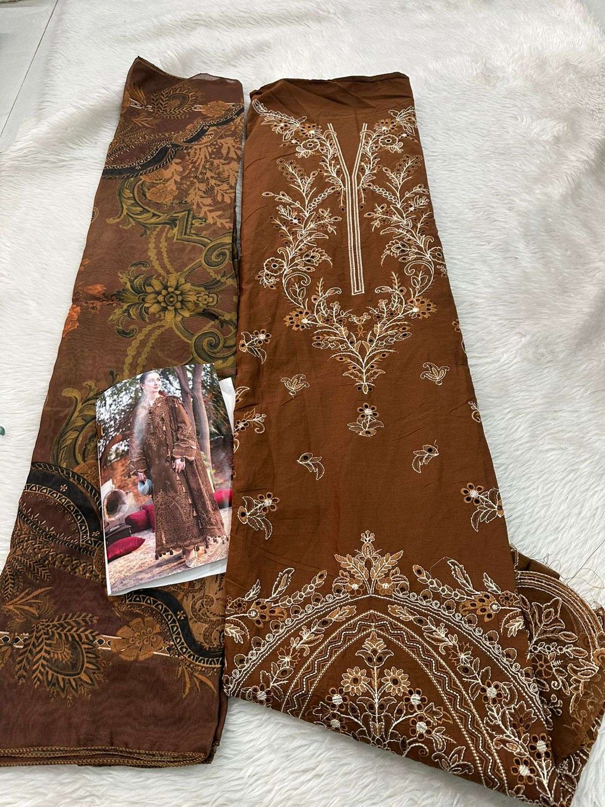 FALAH PREMIUM COTTON COLLECTION CODE 30725 - B BY FALAH DESIGNER SUITS - 01 - 04