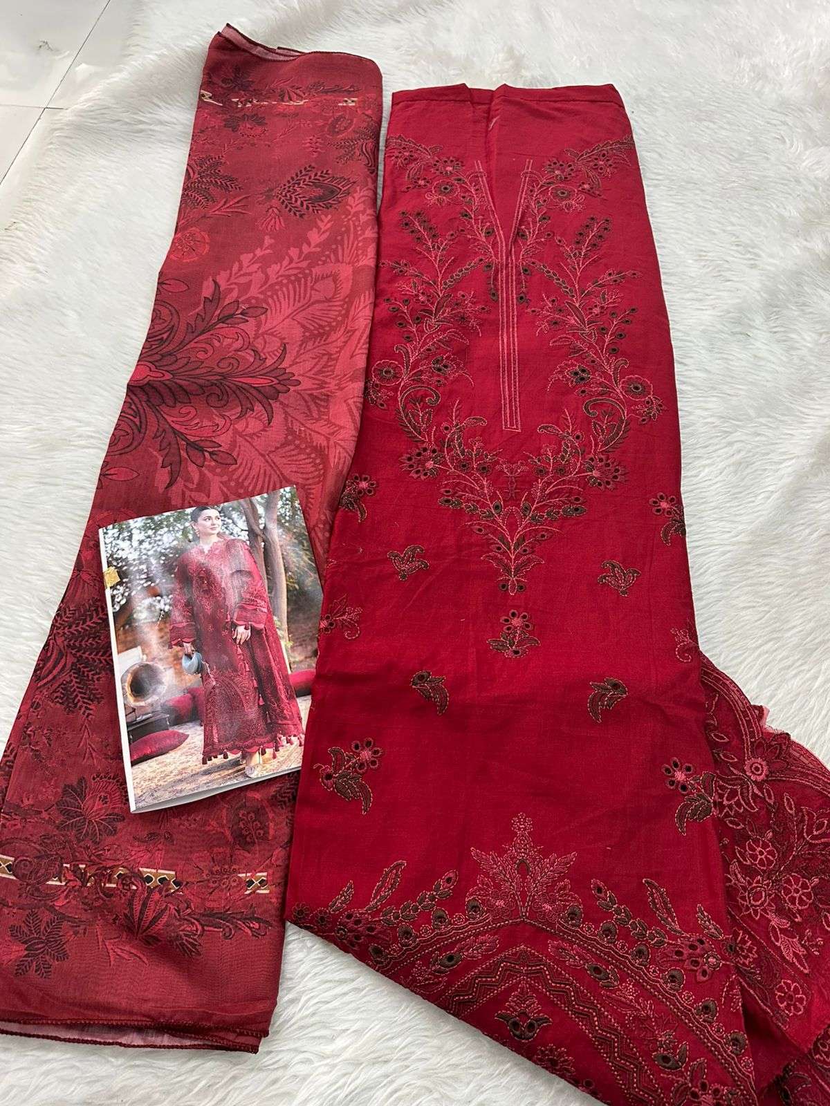 FALAH PREMIUM COTTON COLLECTION CODE 30725 - B BY FALAH DESIGNER SUITS - 01