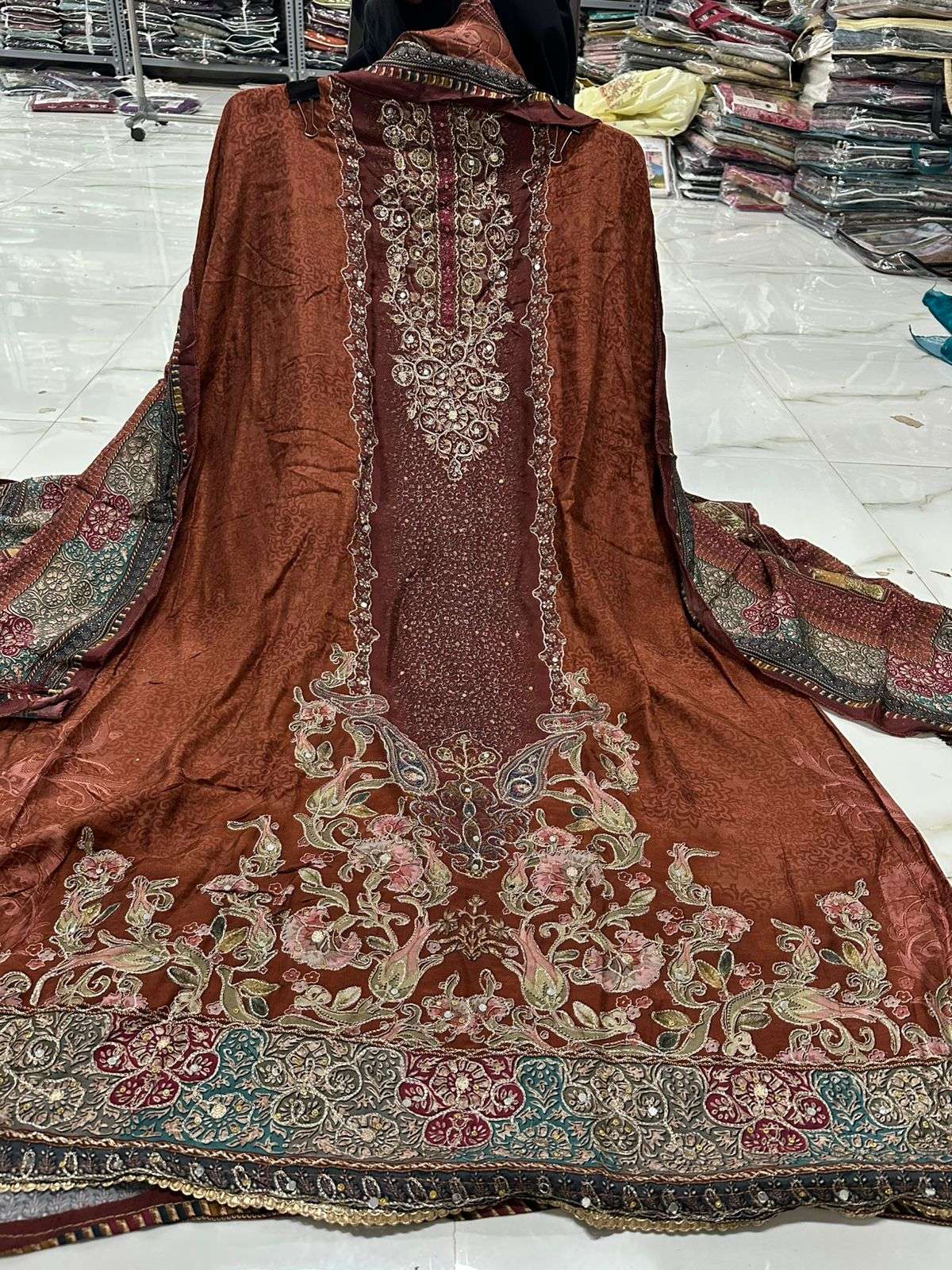 Falah Premium Maslin Collection Code - 26011 By Falah Designer - 03