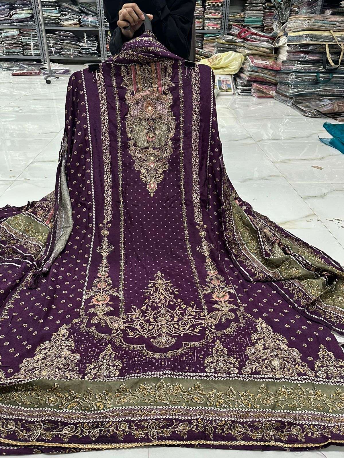 Falah Premium Maslin Collection Code - 26012 By Falah Designe - 04