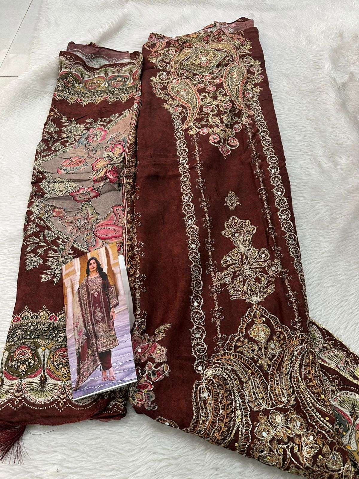 FALAH PREMIUM MASLIN COLLECTION CODE 30724 BY FALAH DESIGNER SUITS - 04