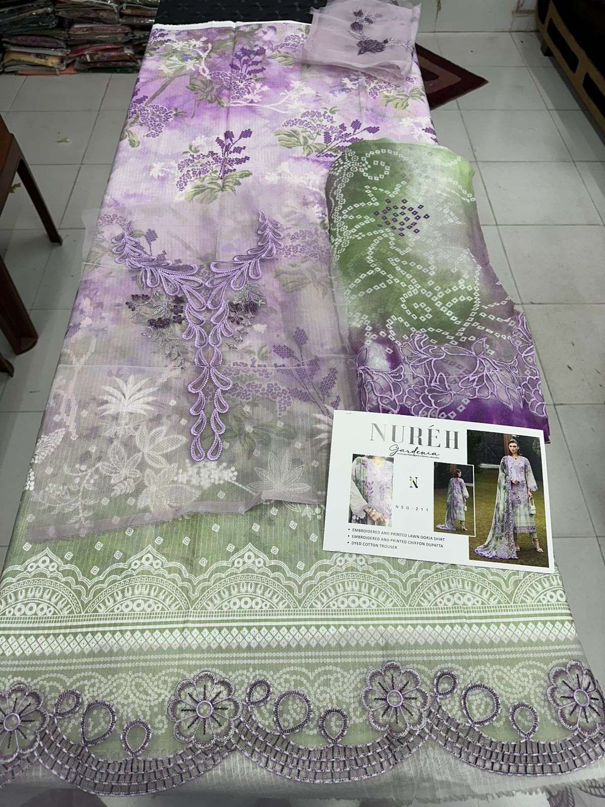 GARDENIA Luxury Printed 2026 NUREH-07