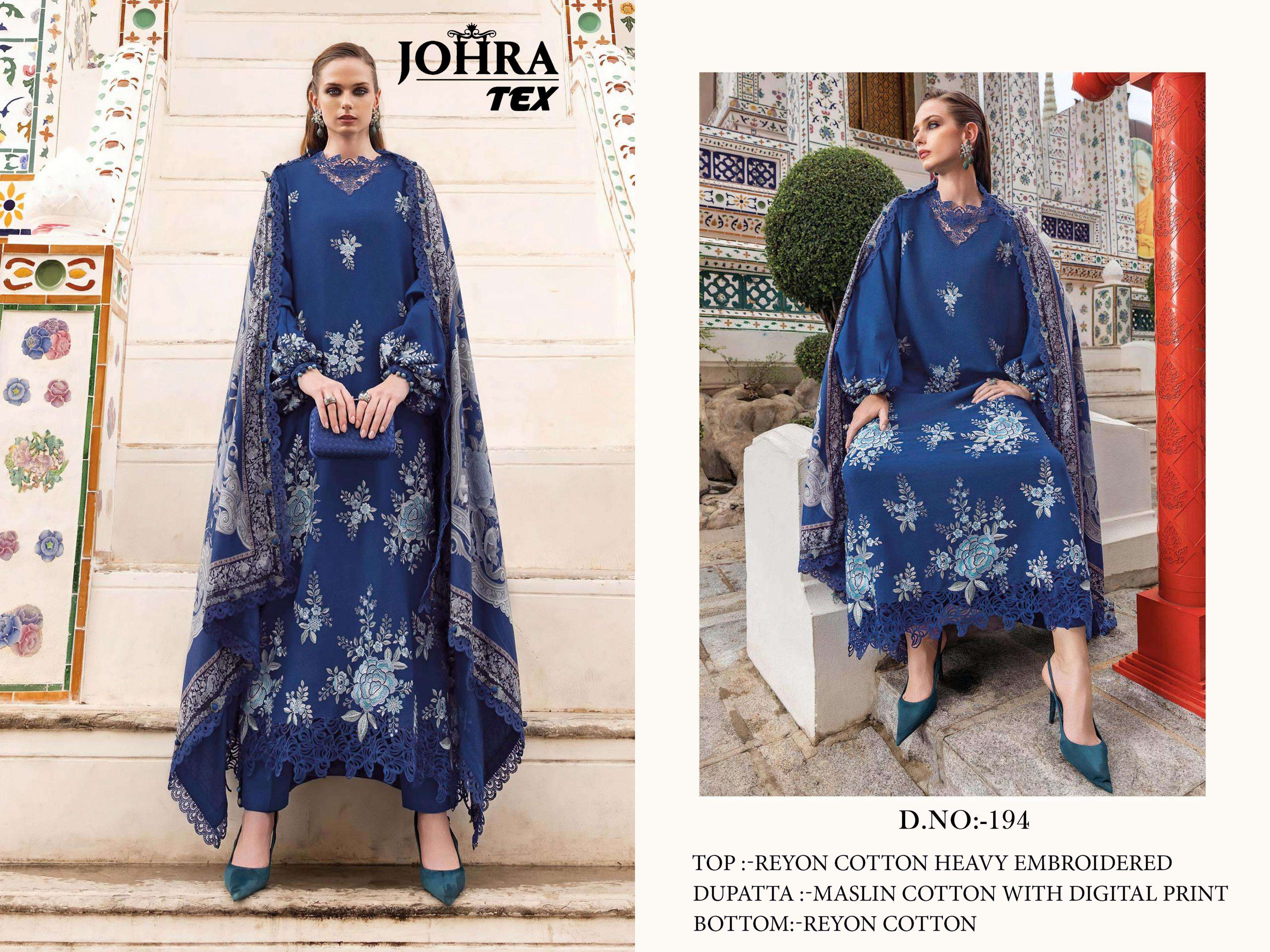RAYON COLLECTION D NO. JT - 194 BY JOHRA TEX - 01
