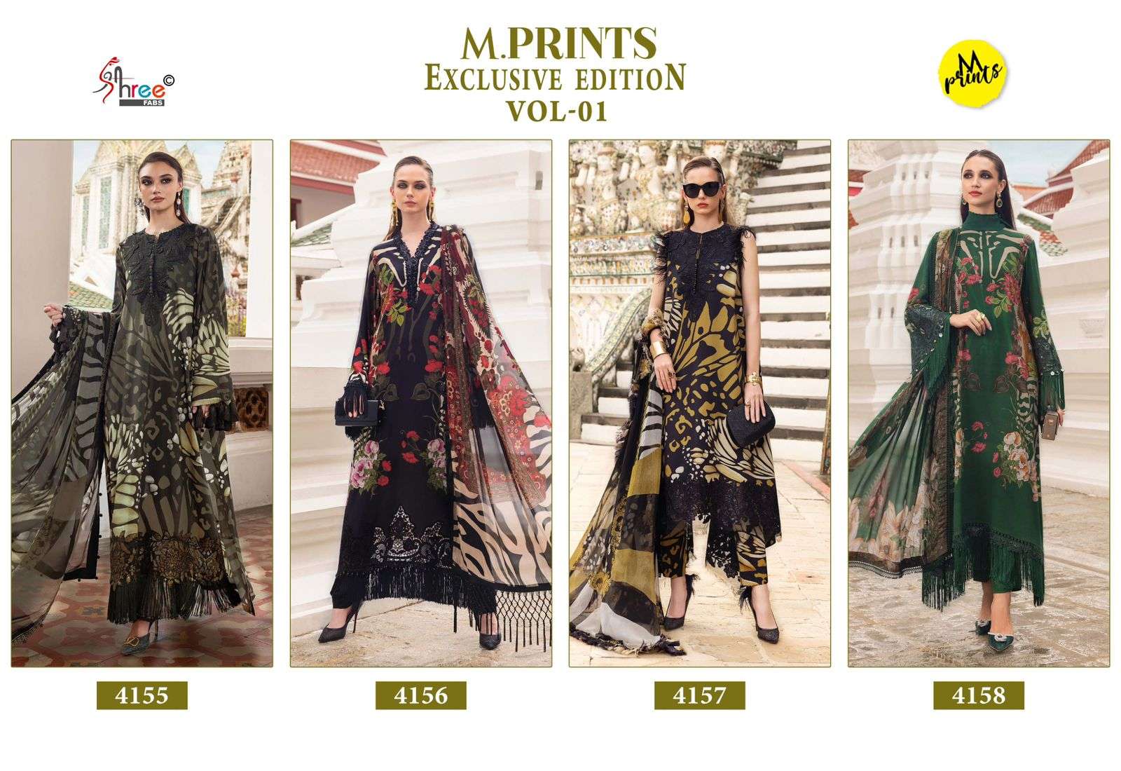 M PRINT EXCLUSIVE EDITION VOL - 01 BY SHREE FABS - 01 - 04 B