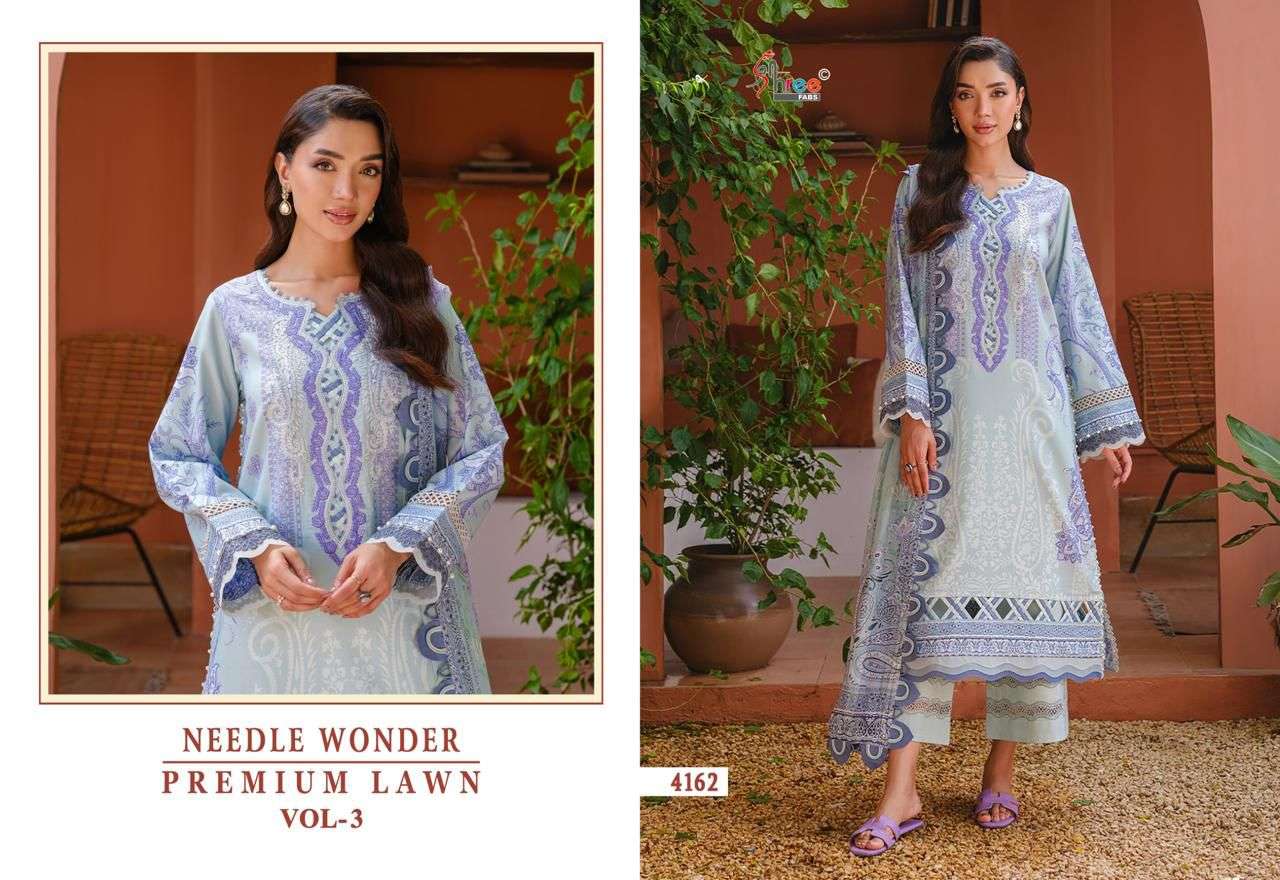 NEEDLE WONDER PREMIUM LAWN VOL - 02 BY SHREE FAB - 02