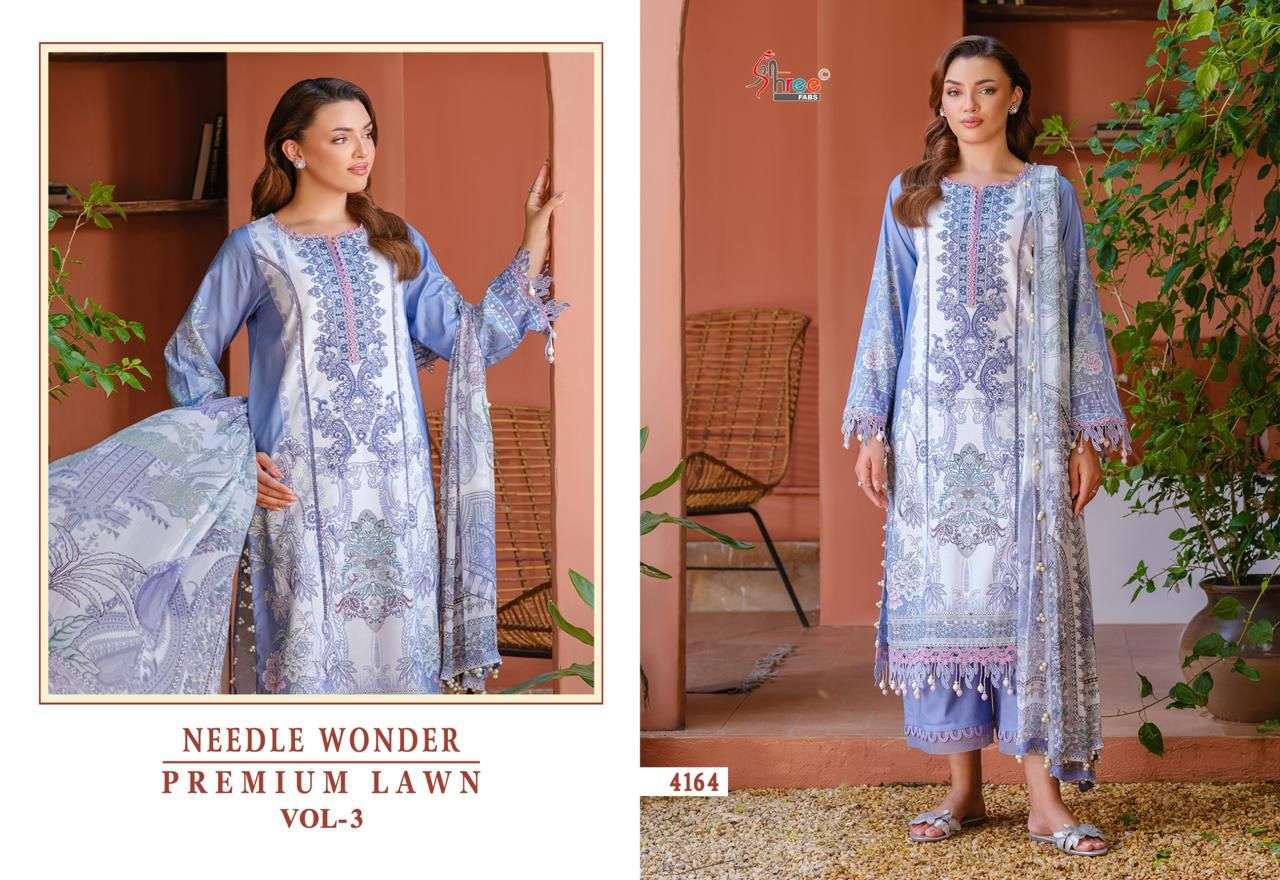 NEEDLE WONDER PREMIUM LAWN VOL - 02 BY SHREE FAB - 06