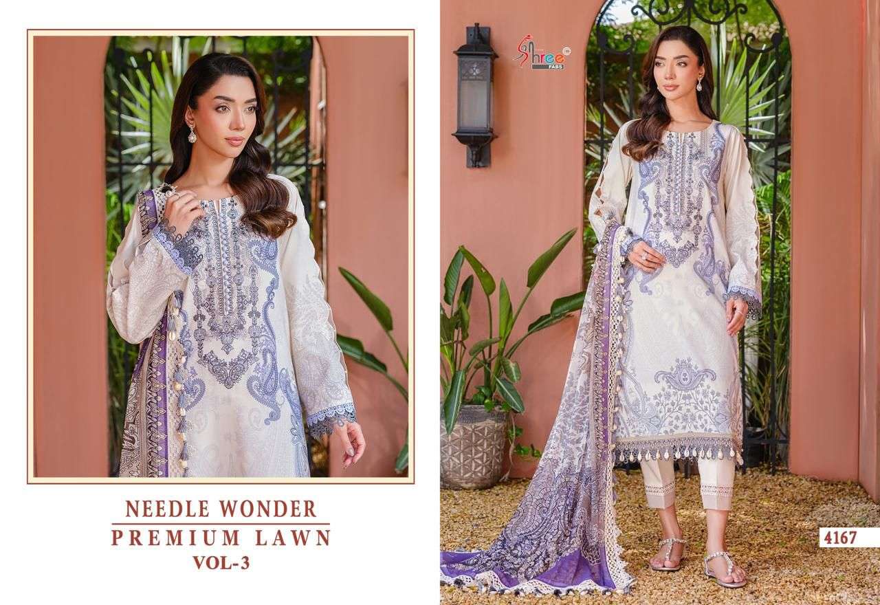NEEDLE WONDER PREMIUM LAWN VOL - 02 BY SHREE FAB - 07