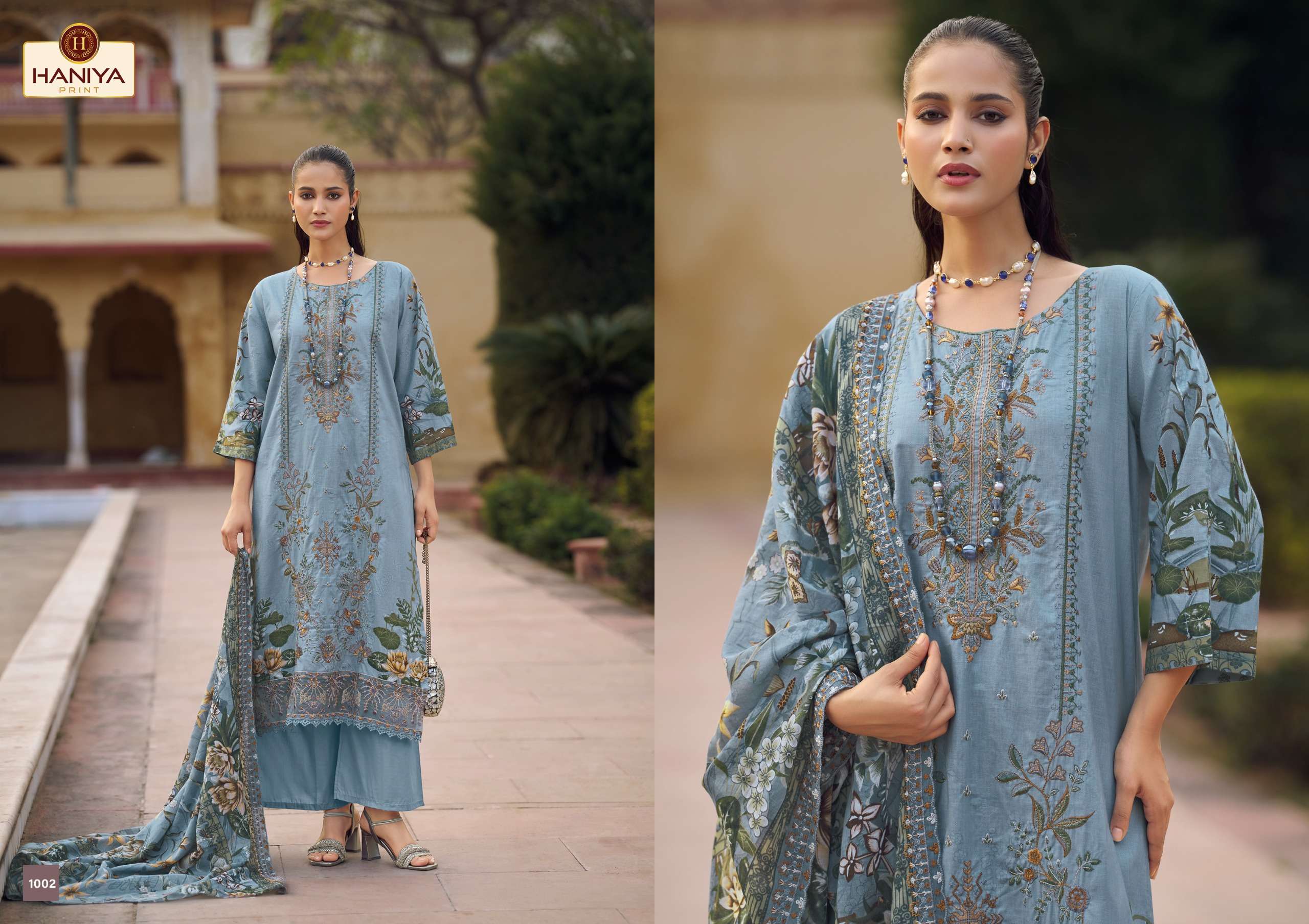 NUSHRAT LUXURY COLLECTION BY HANIYA PRINT - 02