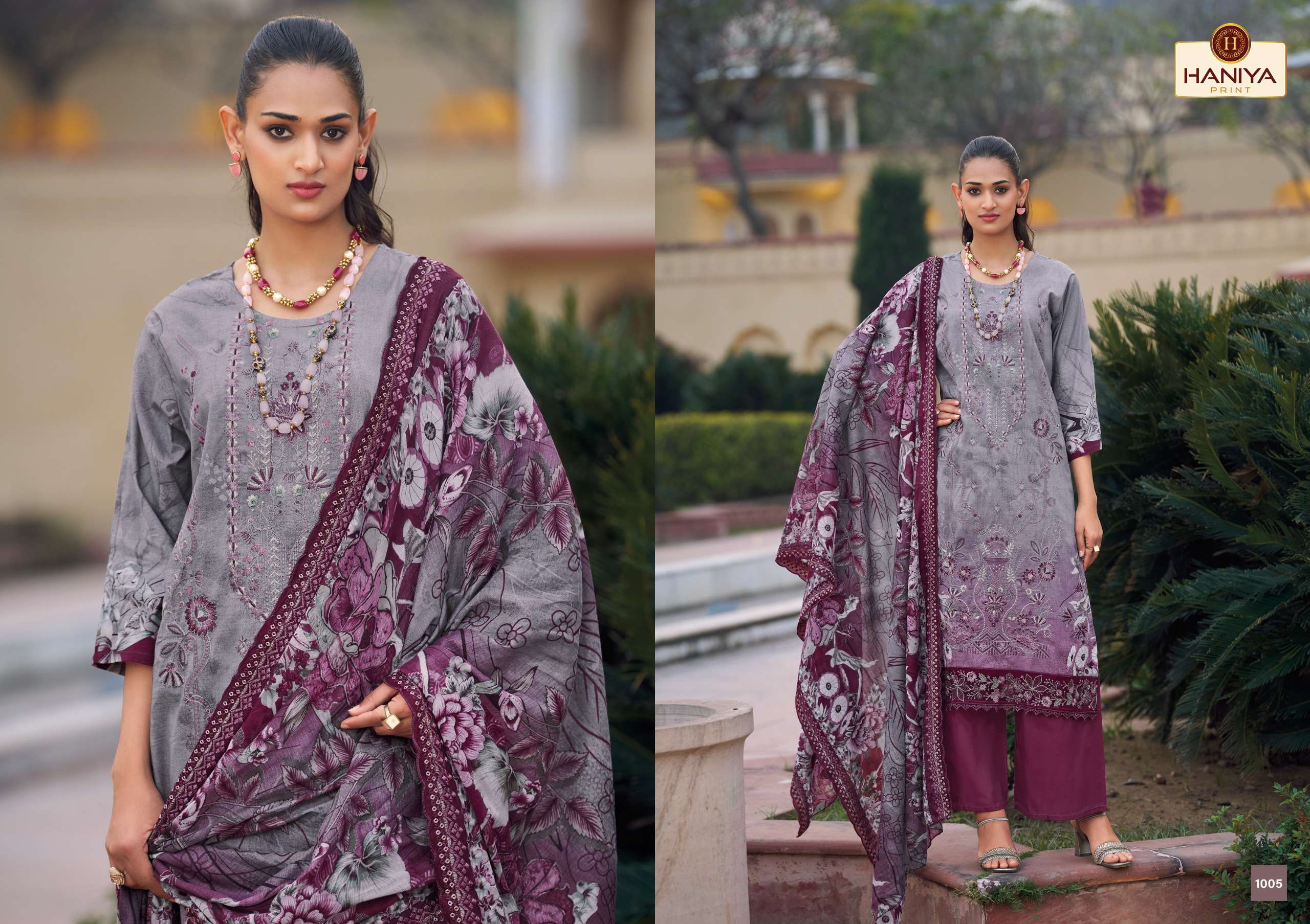 NUSHRAT LUXURY COLLECTION BY HANIYA PRINT - 03