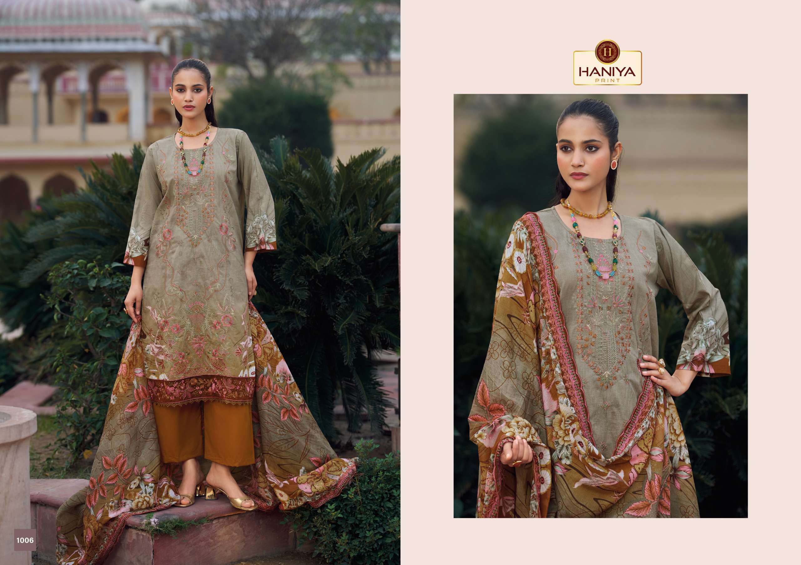 NUSHRAT LUXURY COLLECTION BY HANIYA PRINT - 04