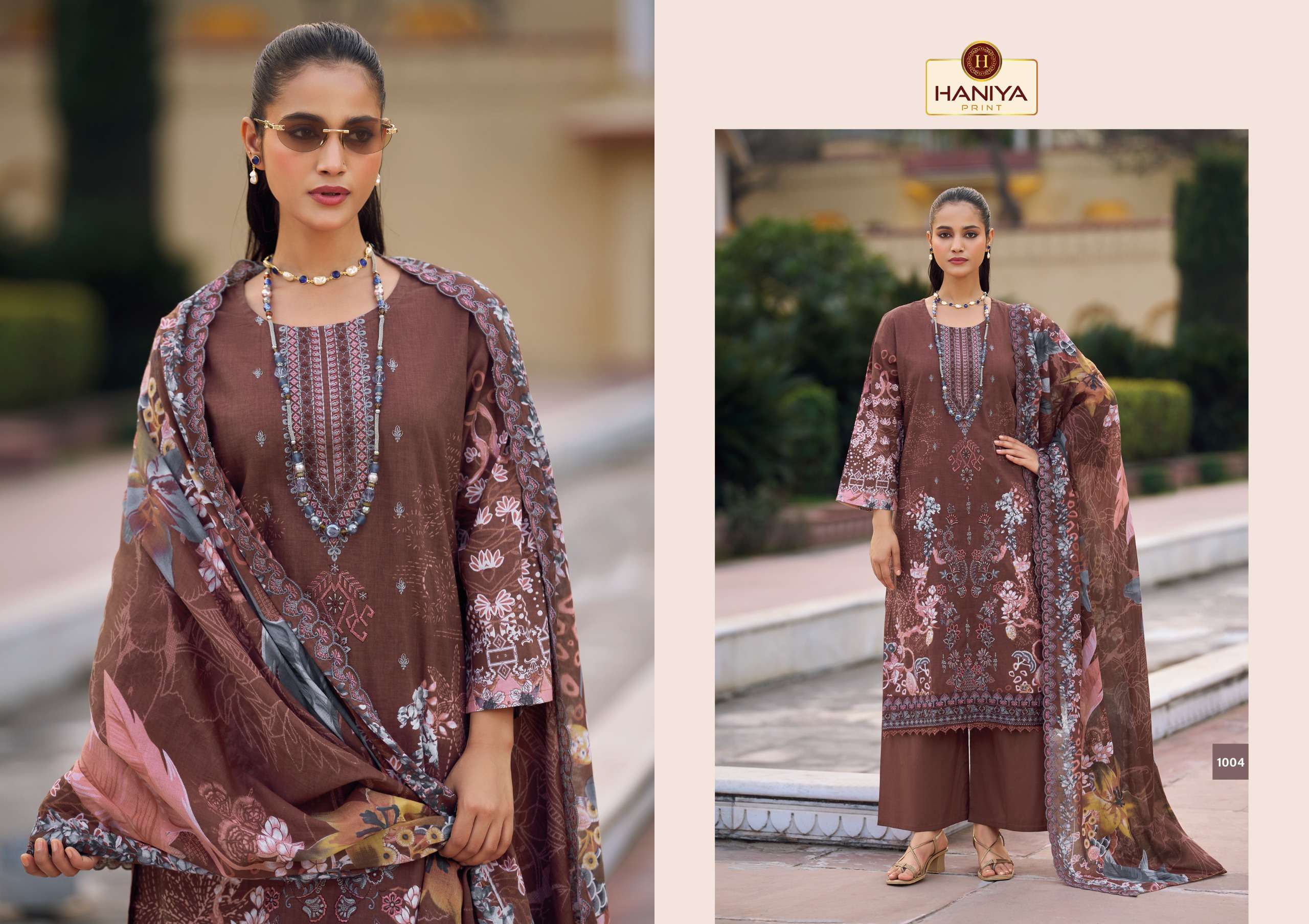 NUSHRAT LUXURY COLLECTION BY HANIYA PRINT - 06