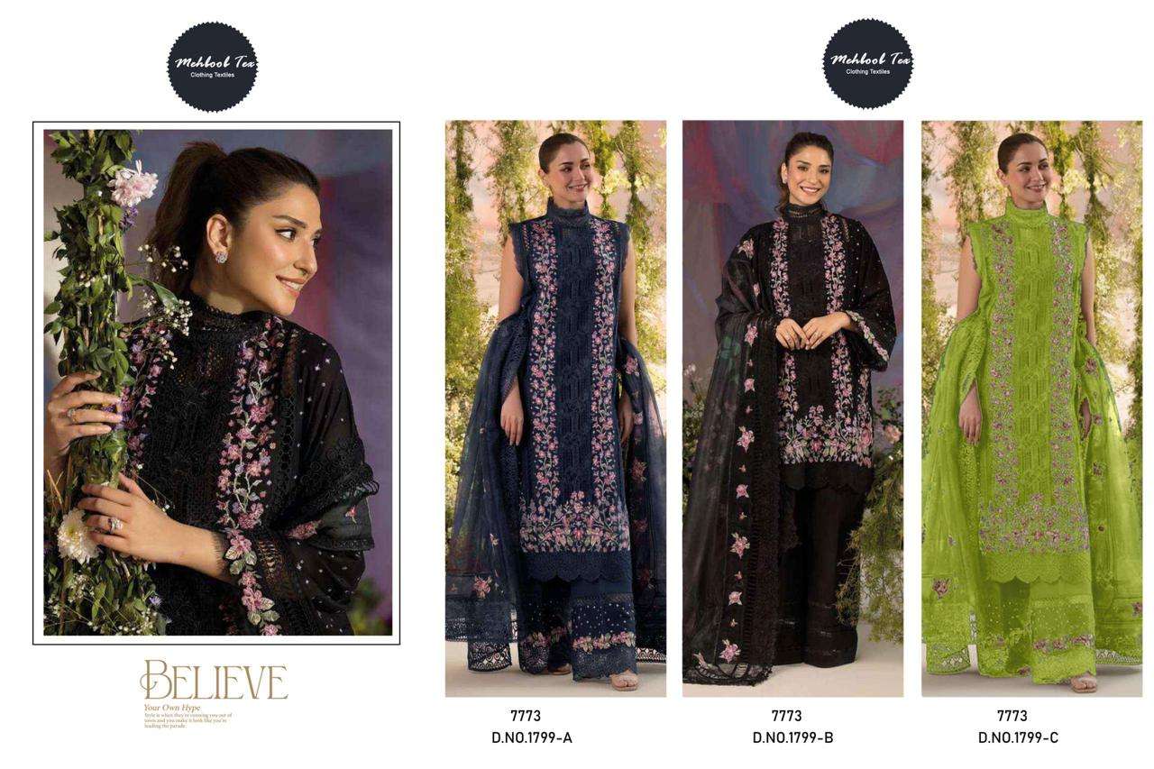 OMBRE PREMIUM D.NO. 1799 A B C VOL - 08 BY MEHBOOB TEX - 01 - 03