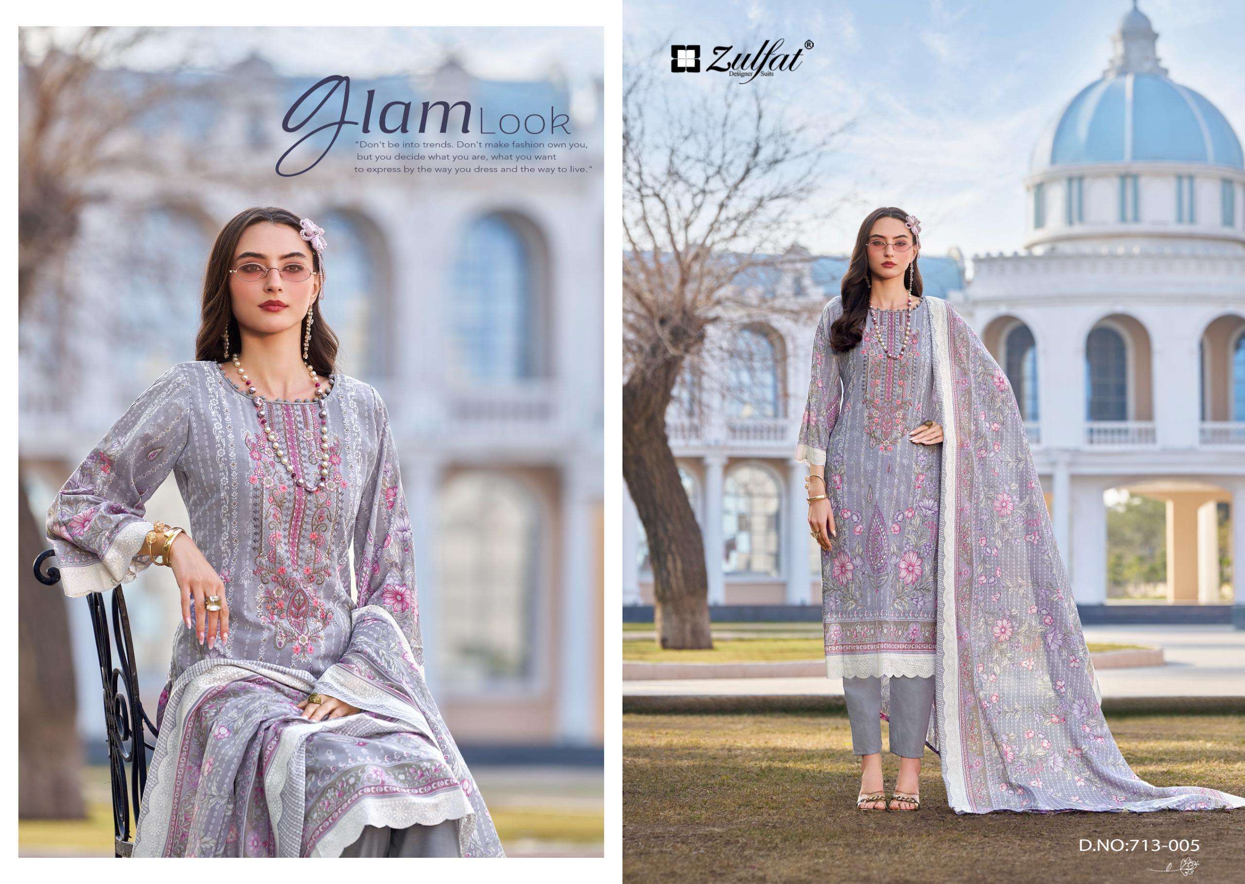 SANA SAFINA VOL - 3 BY ZULFAT DESIGNER SUITS - 05