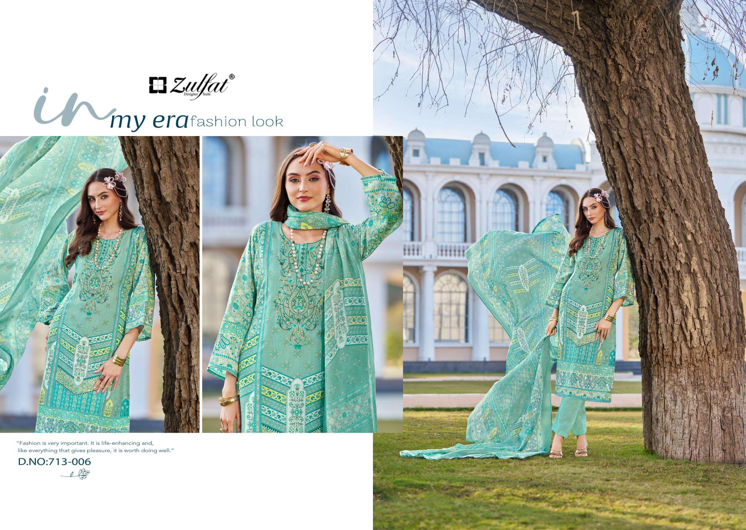 SANA SAFINA VOL - 3 BY ZULFAT DESIGNER SUITS - 06