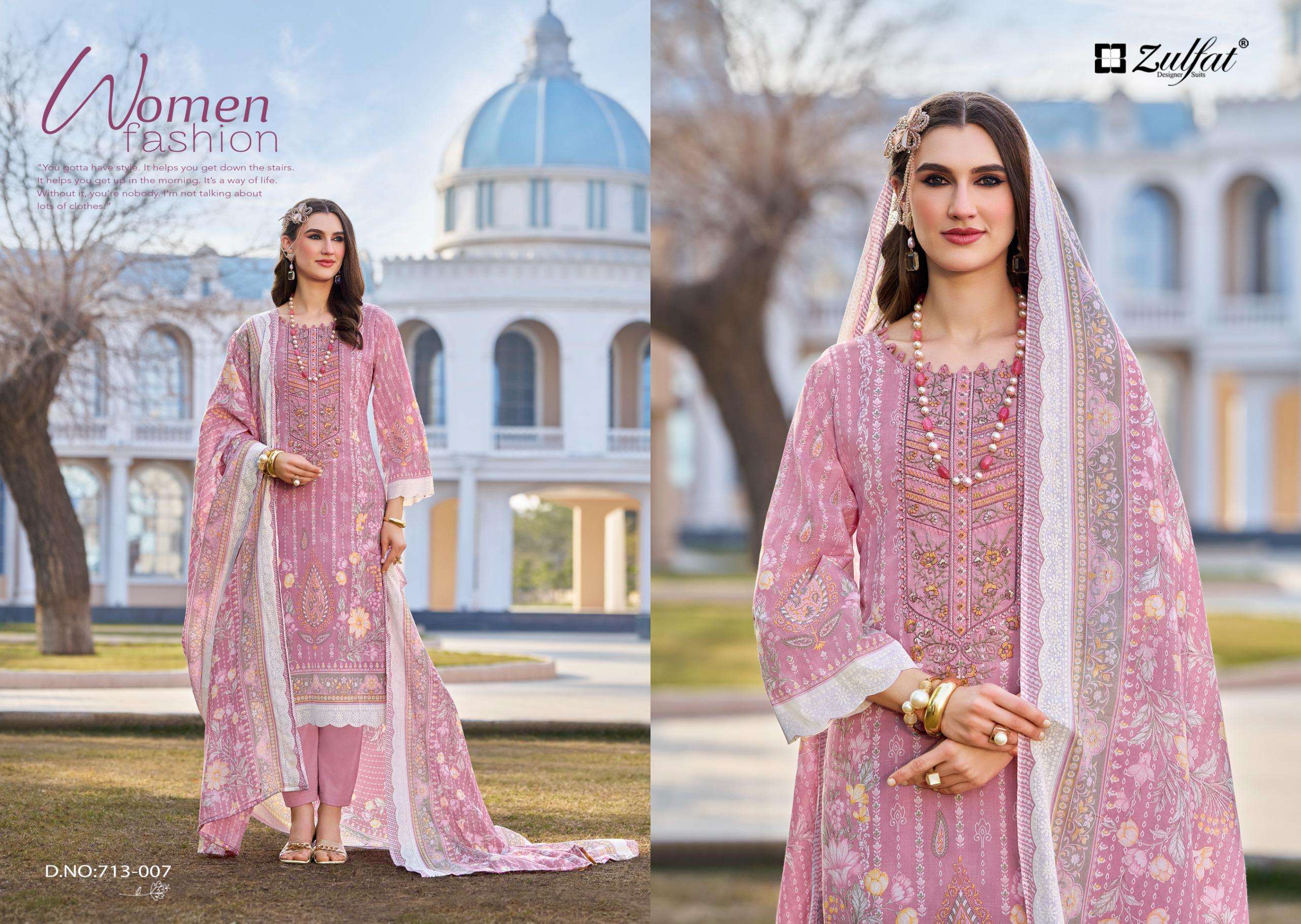 SANA SAFINA VOL - 3 BY ZULFAT DESIGNER SUITS - 07