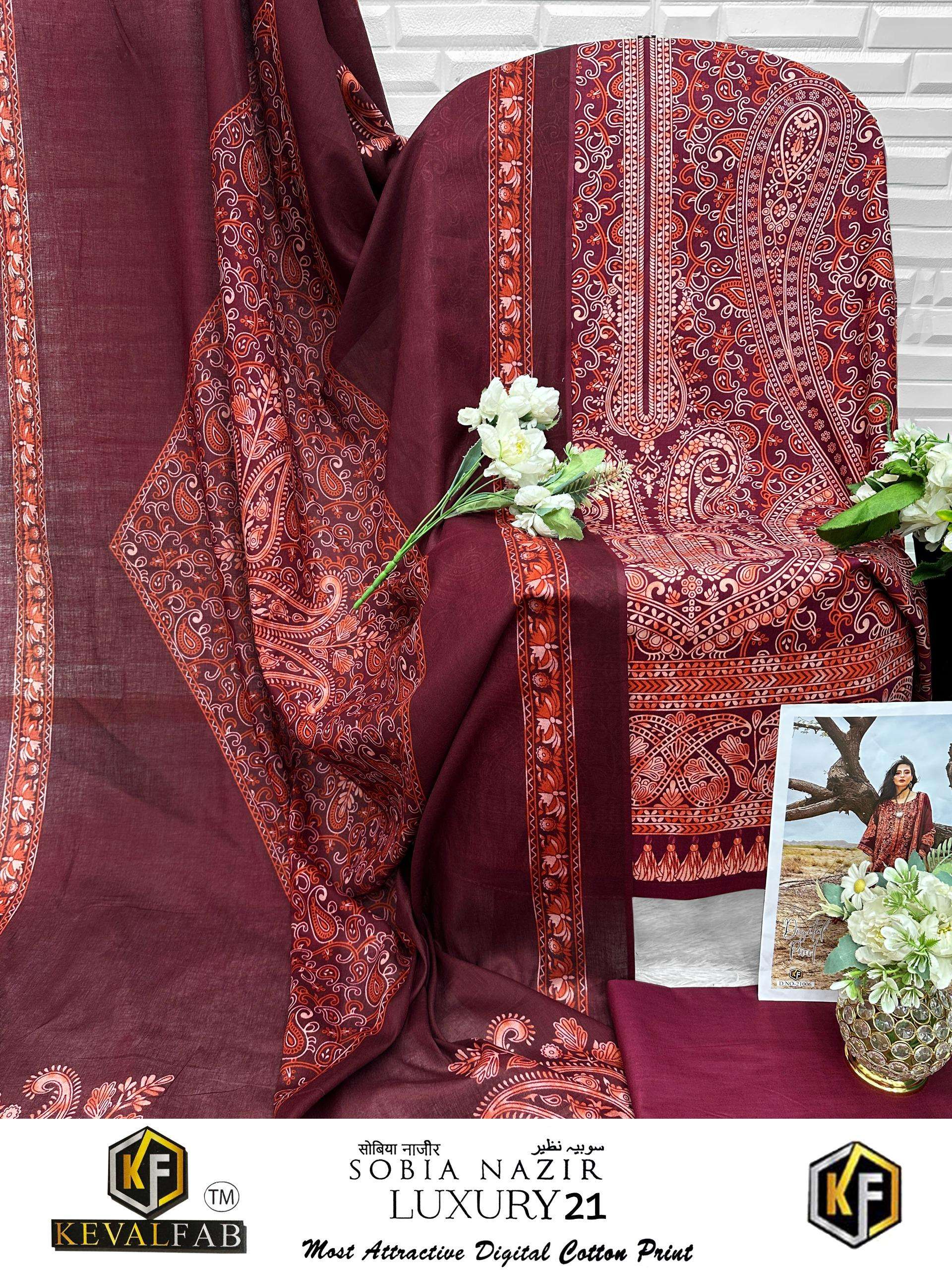SOBIA NAZIR VOL - 21 BY KEVAL FAB - 05