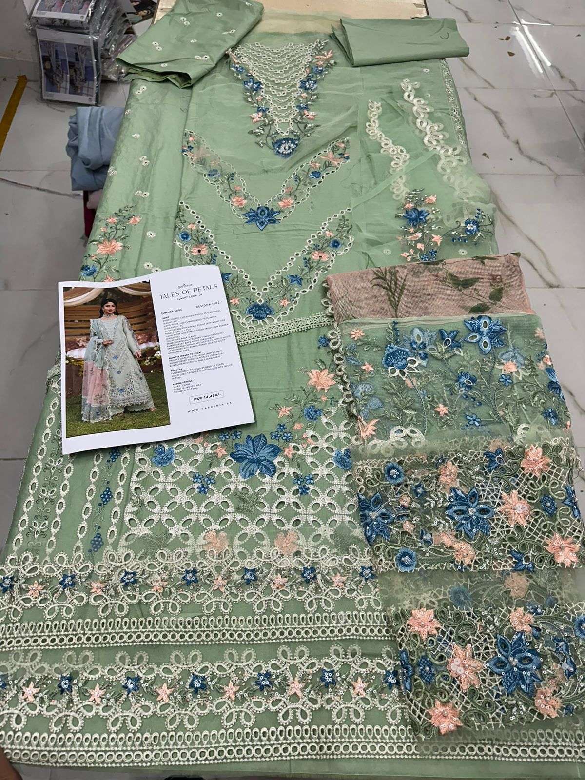 Tales of Petals Luxury Lawn 26 BY Sardinia-13