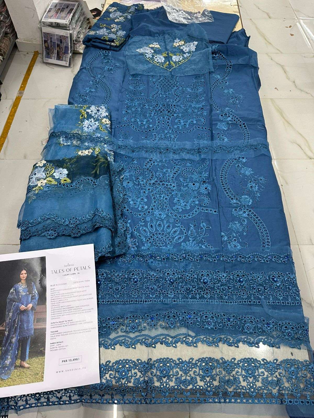 Tales of Petals Luxury Lawn 26 BY Sardinia-18