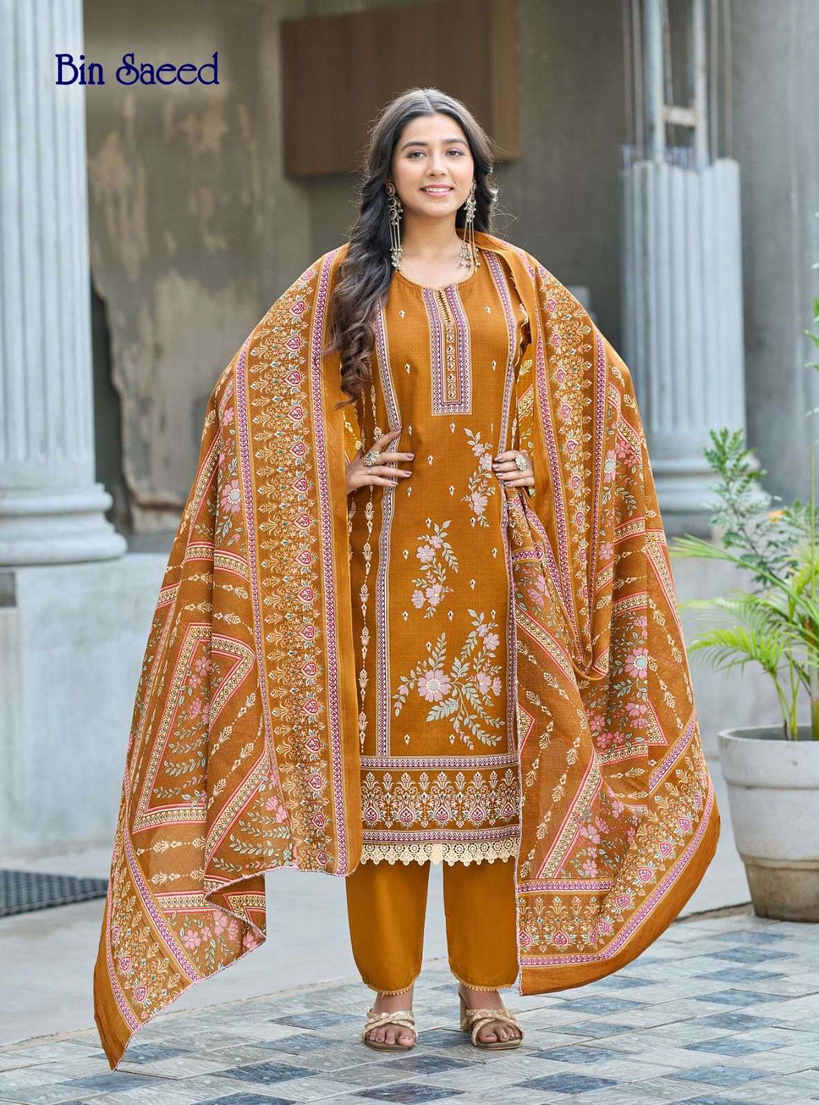 BIN SAEED HEAVY COTTON LUXURY COLLECTION VOL - 04 BY GANESHA - 02
