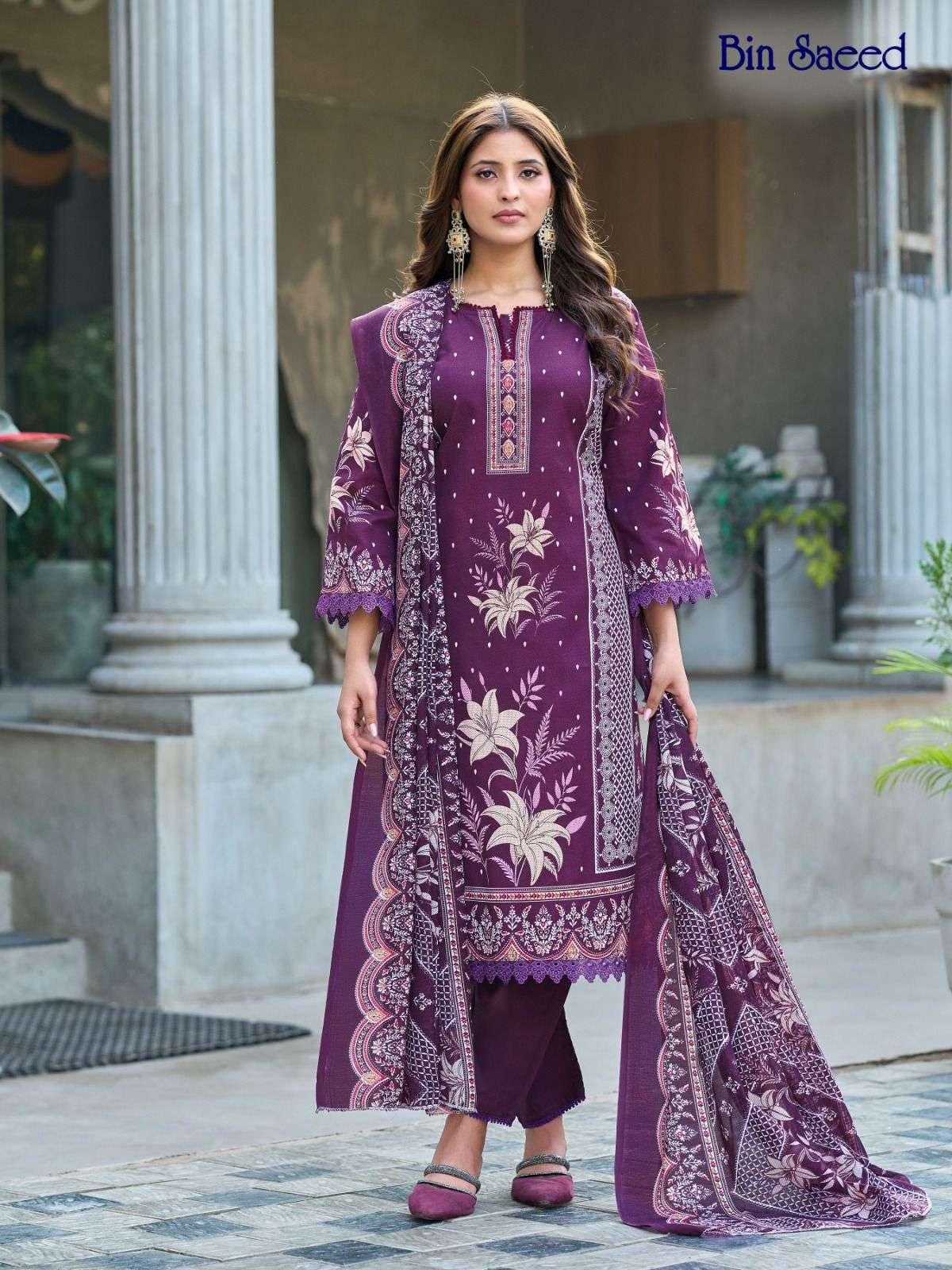 BIN SAEED HEAVY COTTON LUXURY COLLECTION VOL - 04 BY GANESHA - 03
