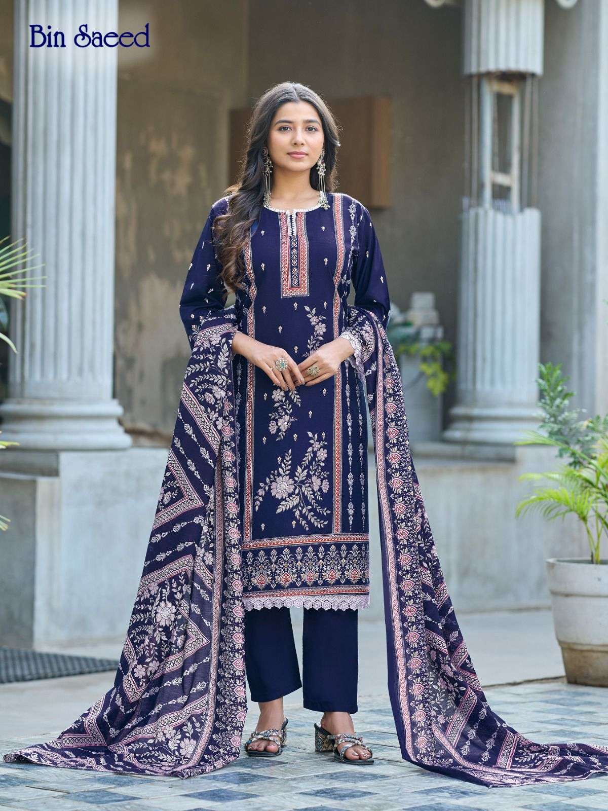 BIN SAEED HEAVY COTTON LUXURY COLLECTION VOL - 04 BY GANESHA - 06