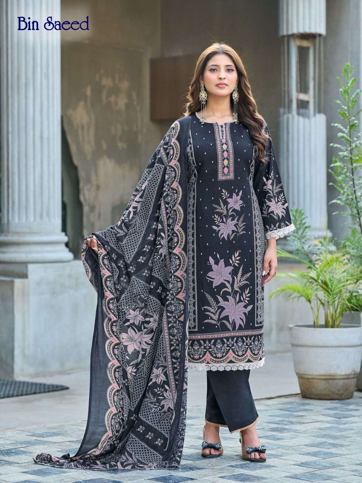 BIN SAEED HEAVY COTTON LUXURY COLLECTION VOL - 04 BY GANESHA - 08