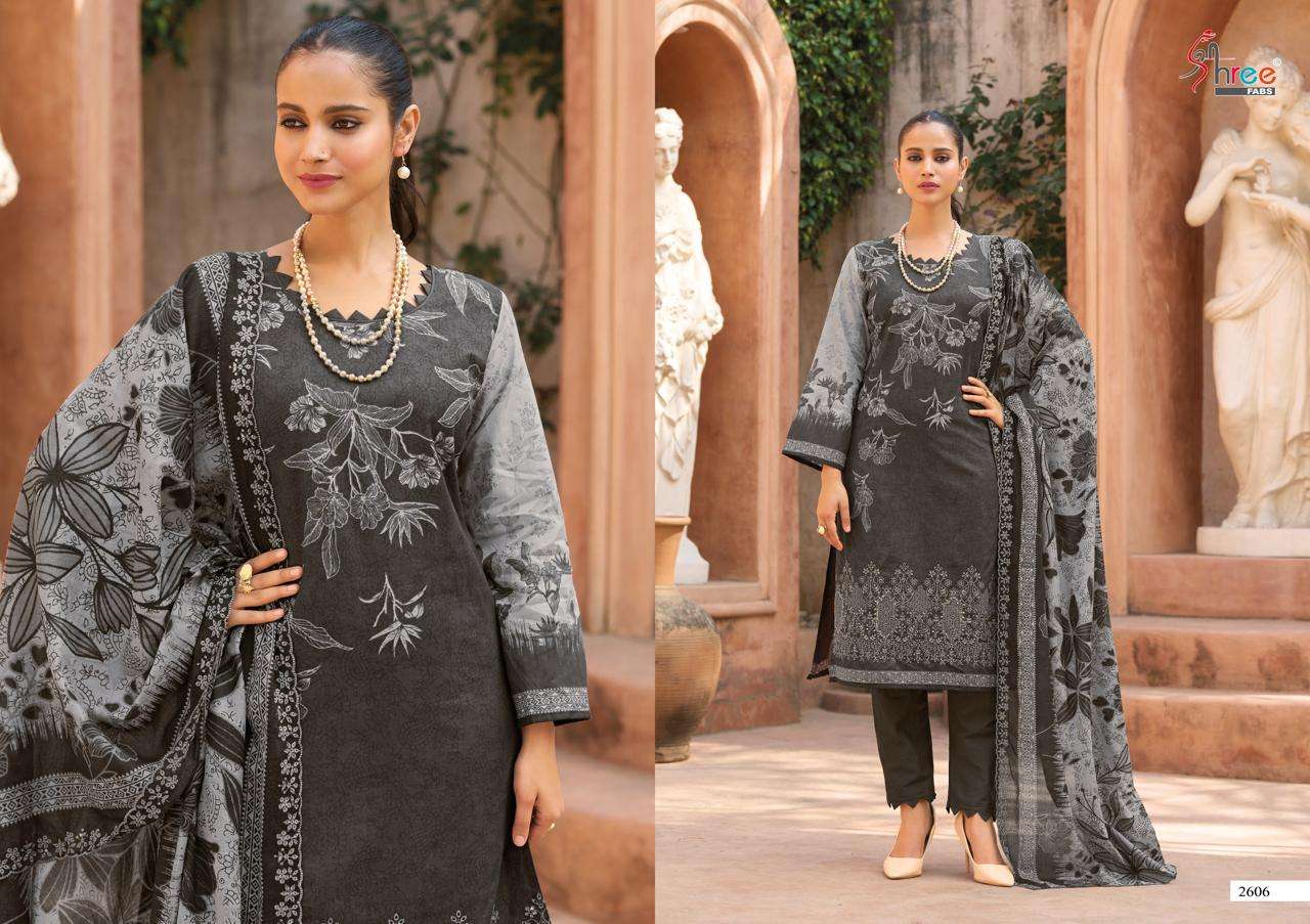 BIN SAEED LAWN COLLECTION VOL - 26 BY SHREE FABS - 06