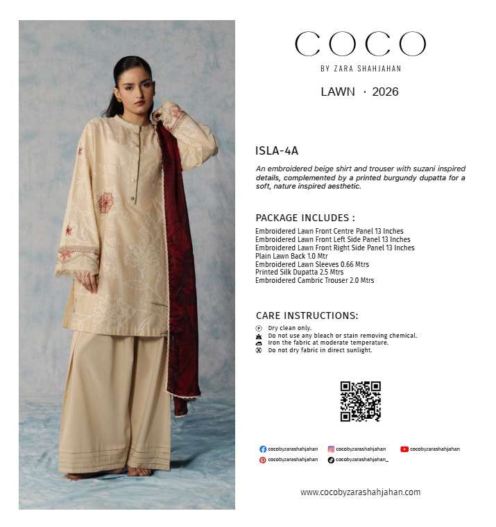 Coco Unstitched Lawn Collection 2026 By Zara Shahjahan-06