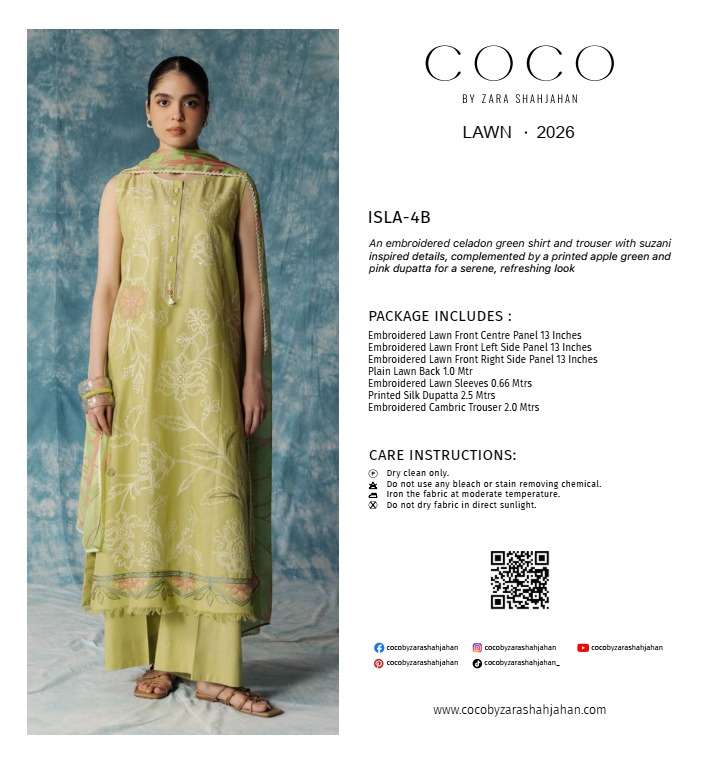 Coco Unstitched Lawn Collection 2026 By Zara Shahjahan-11
