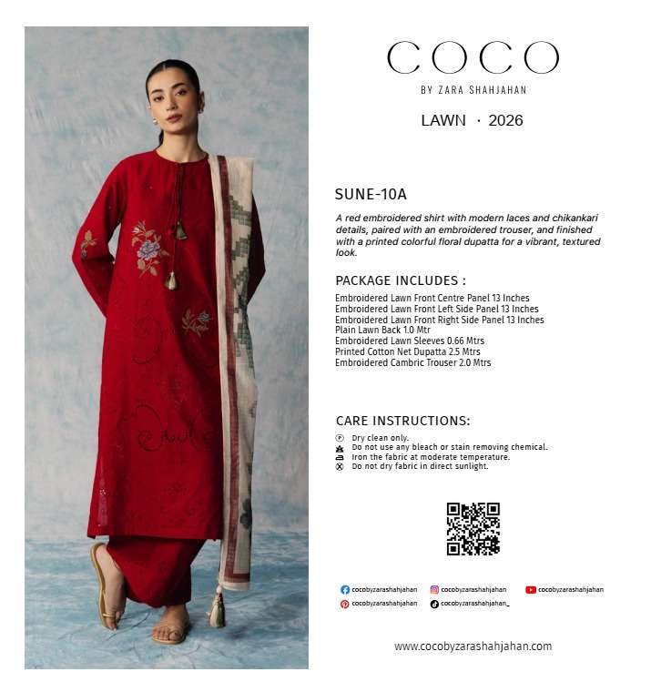 Coco Unstitched Lawn Collection 2026 By Zara Shahjahan-19