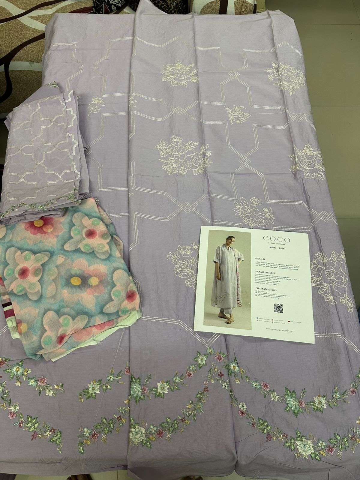 Coco Unstitched Lawn Collection 2026 By Zara Shahjahan-21