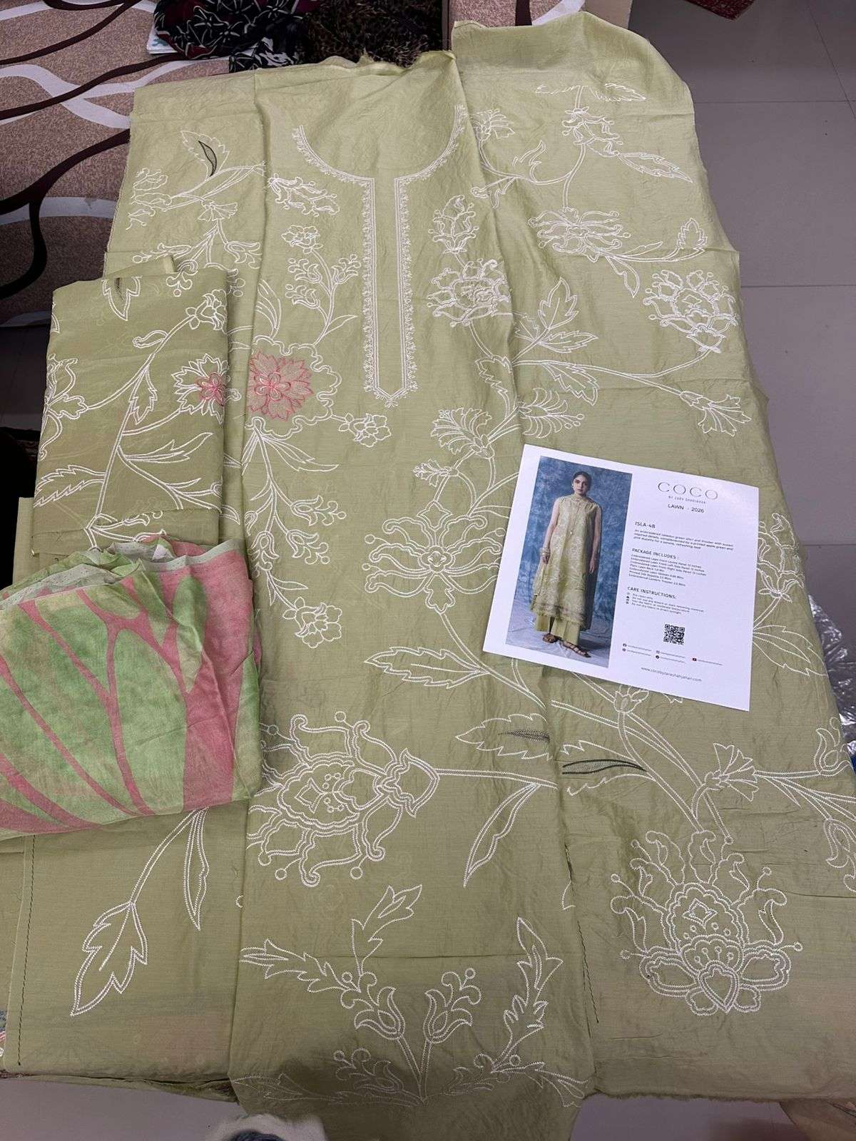 Coco Unstitched Lawn Collection 2026 By Zara Shahjahan-22