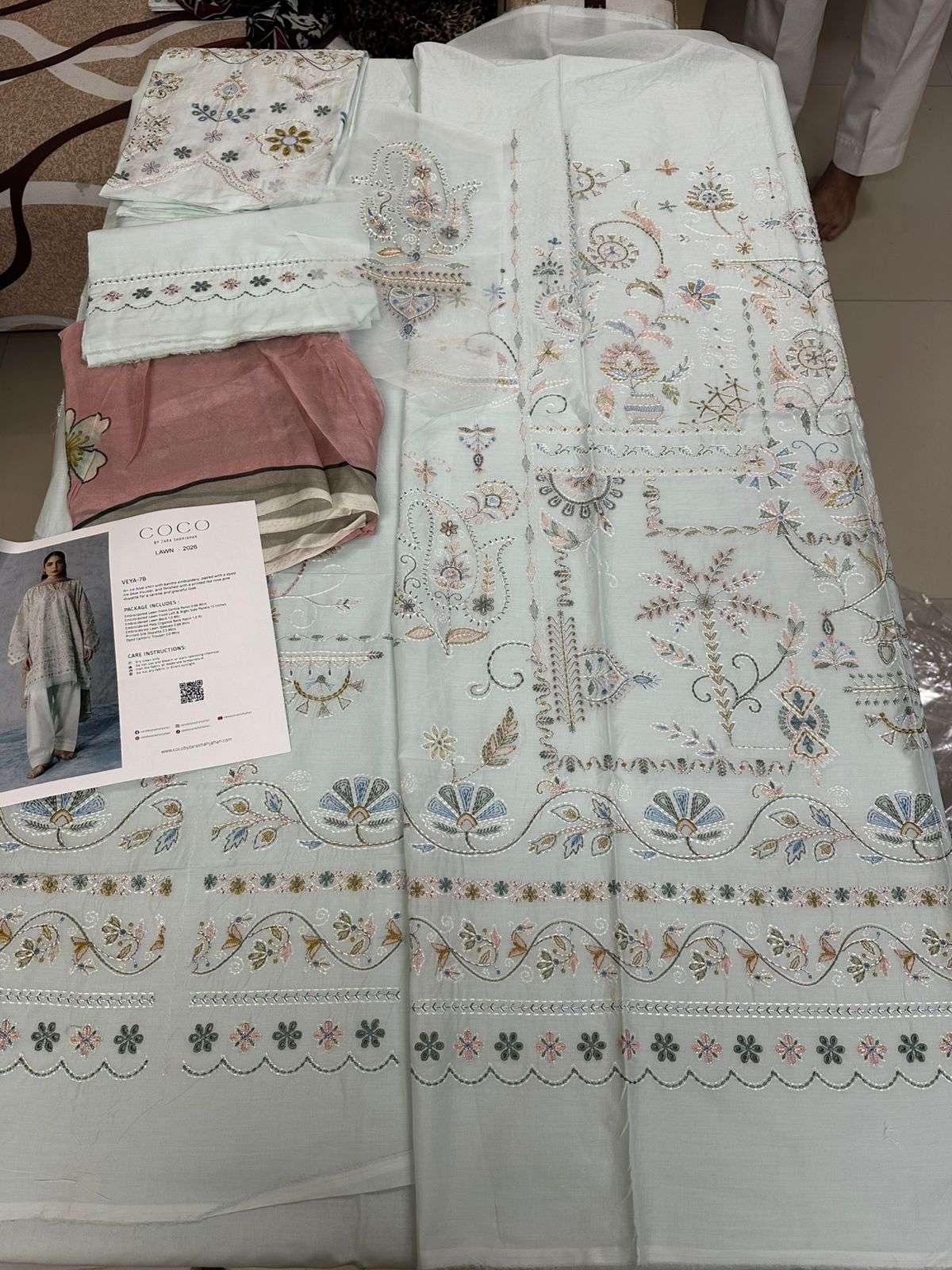 Coco Unstitched Lawn Collection 2026 By Zara Shahjahan-24