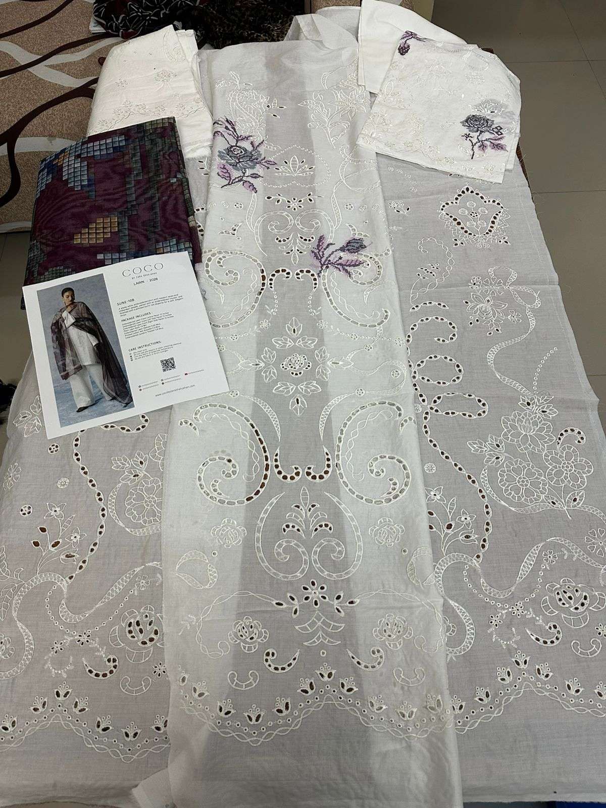 Coco Unstitched Lawn Collection 2026 By Zara Shahjahan-32