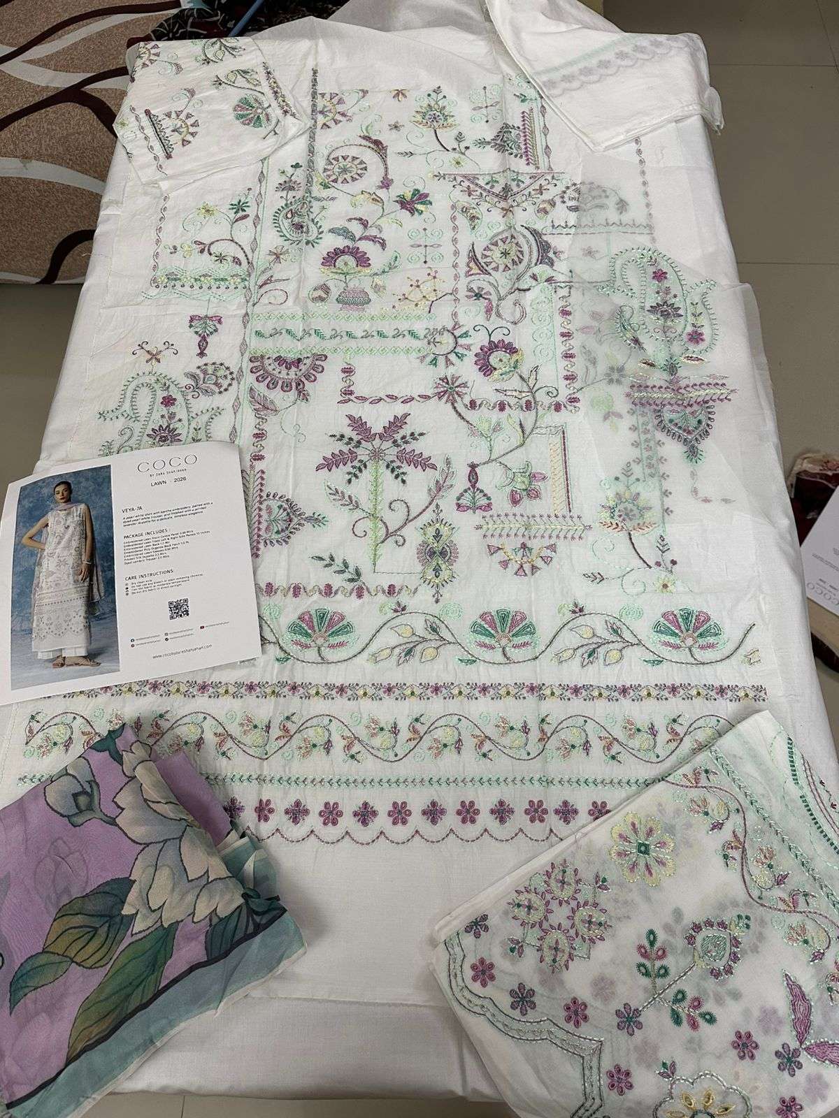 Coco Unstitched Lawn Collection 2026 By Zara Shahjahan-35