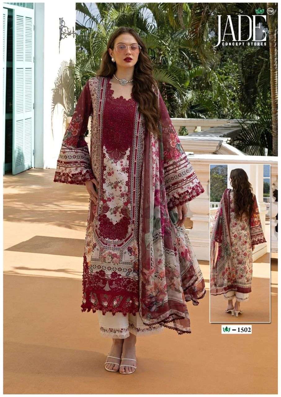 CRIMSON EXCLUSIVE HEAVY LAWN COLLECTION VOL - 15 BY JADE CONCEPT STORES - 02
