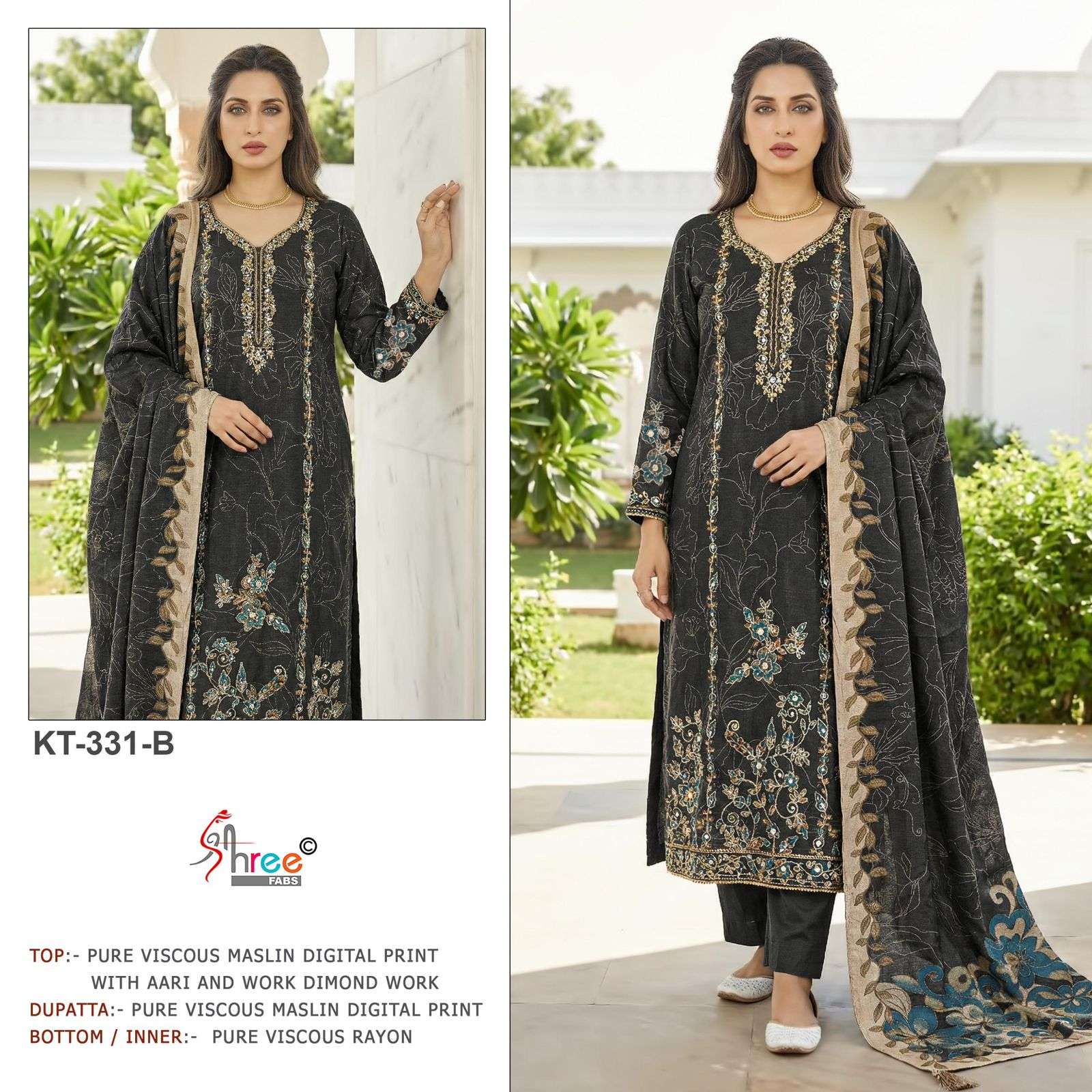 DESIGN NO.- KT - 331 BY SHREE FABS - 02