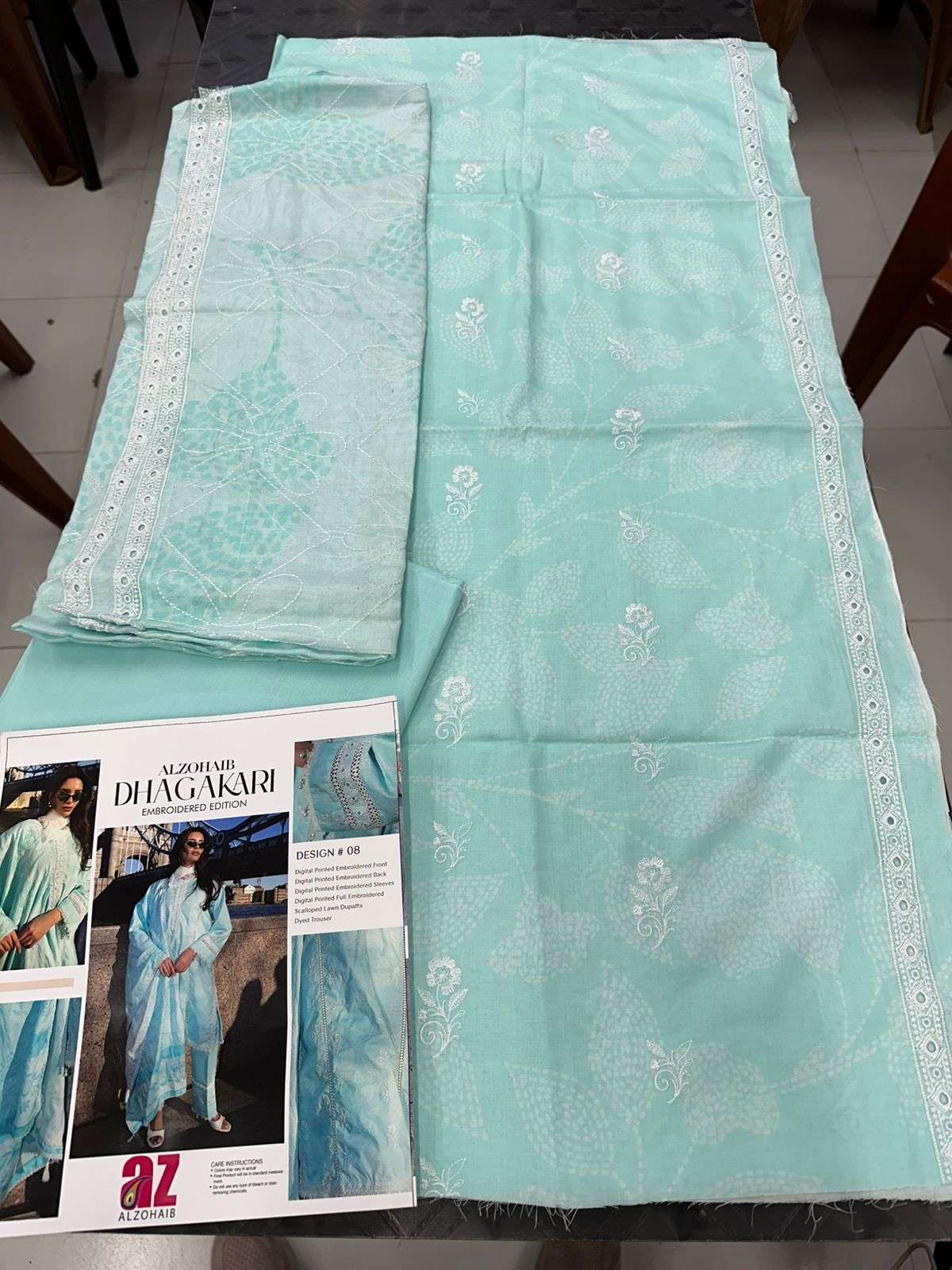 DHAGAKARI by Al Zohaib Textiles-11