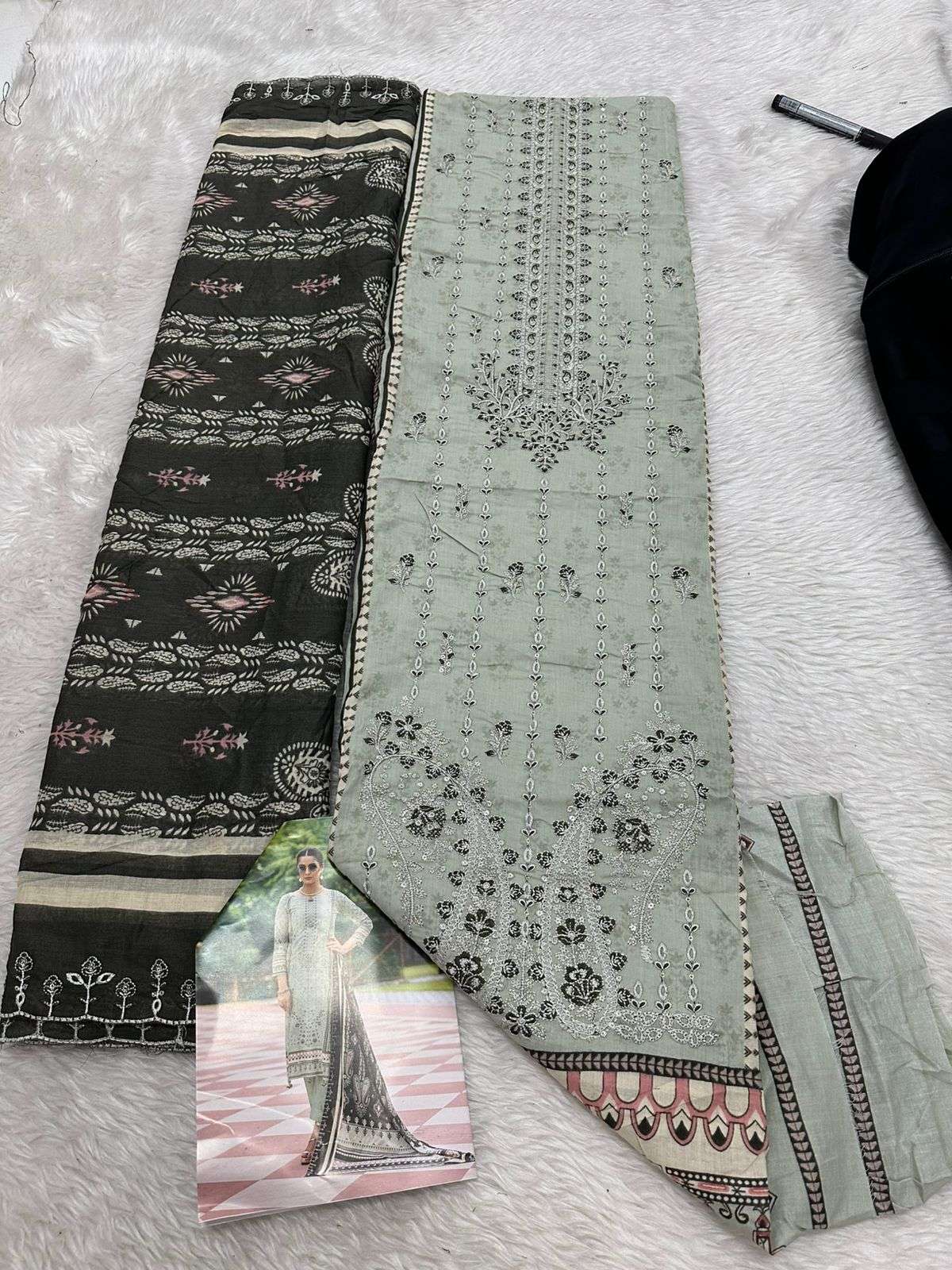 Falah Premium Cotton Collection Code - 26027 By Falah Designer - 03