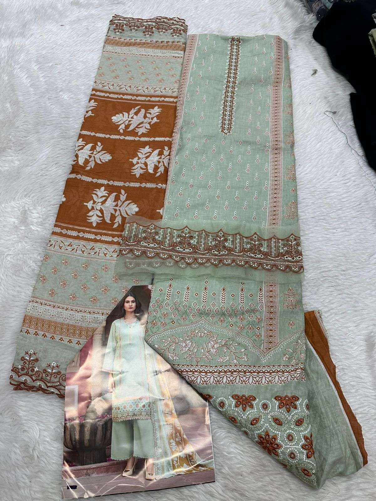 Falah Premium Cotton Collection Code - 26033 By Falah Designer - 02