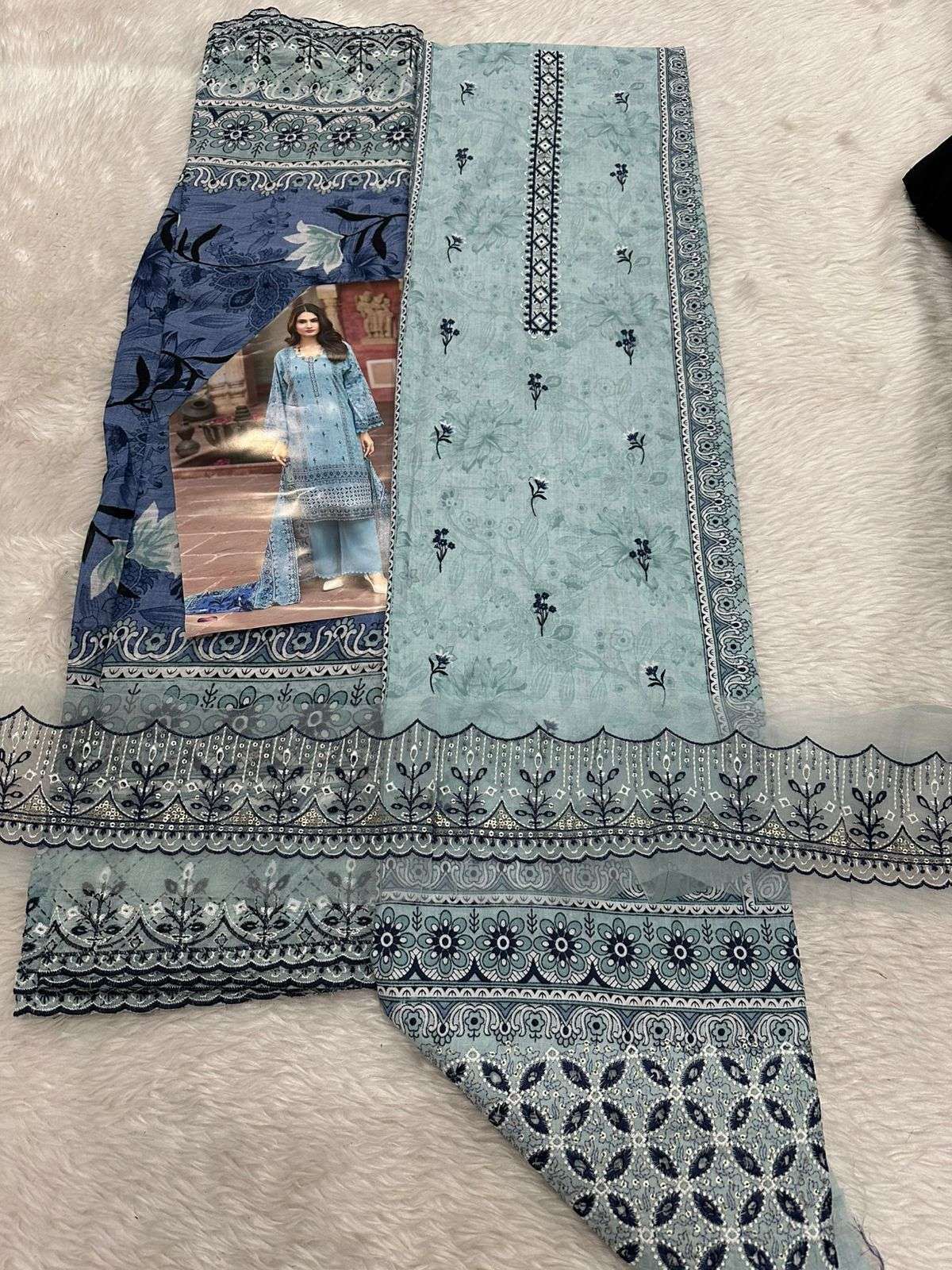 Falah Premium Cotton Collection Code - 26033 By Falah Designer - 05