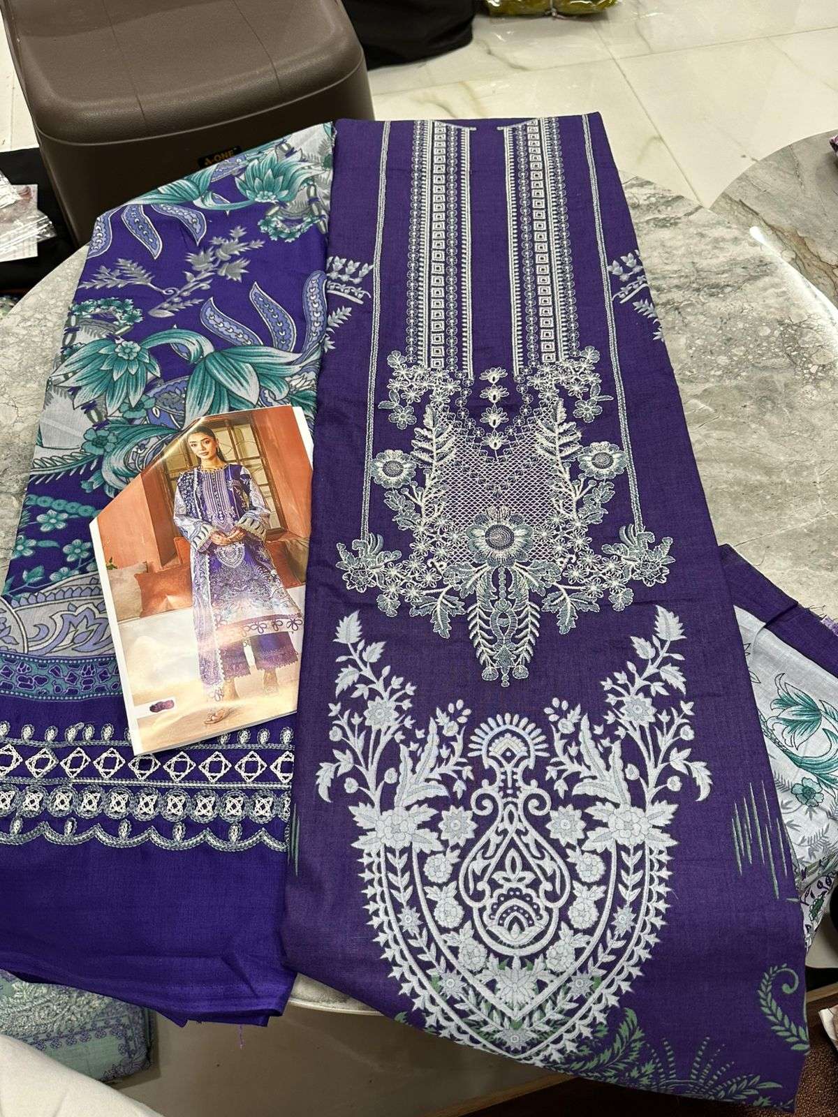 Falah Premium Cotton Collection Code - 26037 By Falah Designer Suits - 04