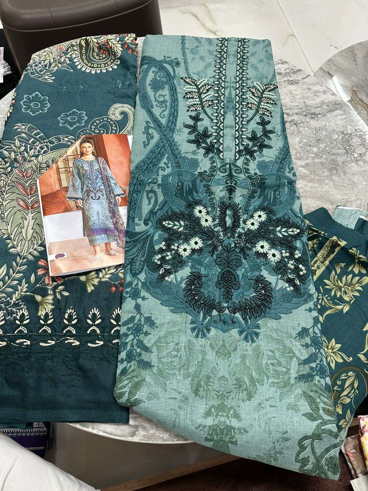 Falah Premium Cotton Collection Code - 26037 By Falah Designer Suits - 06