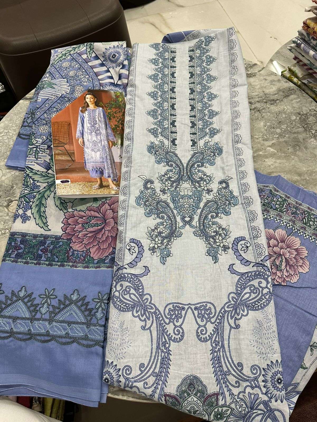 Falah Premium Cotton Collection Code - 26037 By Falah Designer Suits - 07