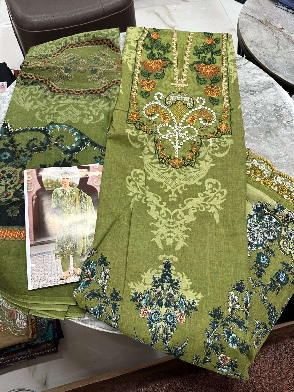 Falah Premium Cotton Collection Code - 26038 By Falah Designer Suits - 04