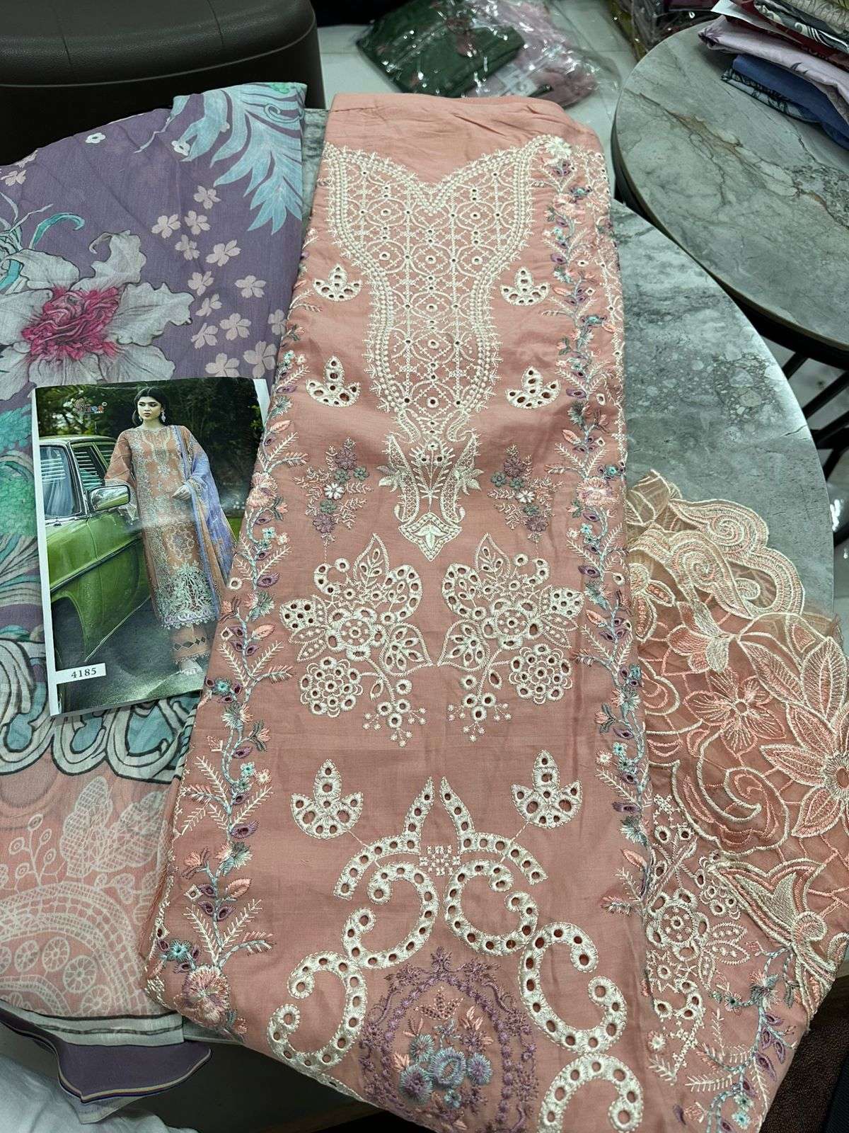 Falah Premium Cotton Collection Code - 26039 By Falah Designer Suits - 03