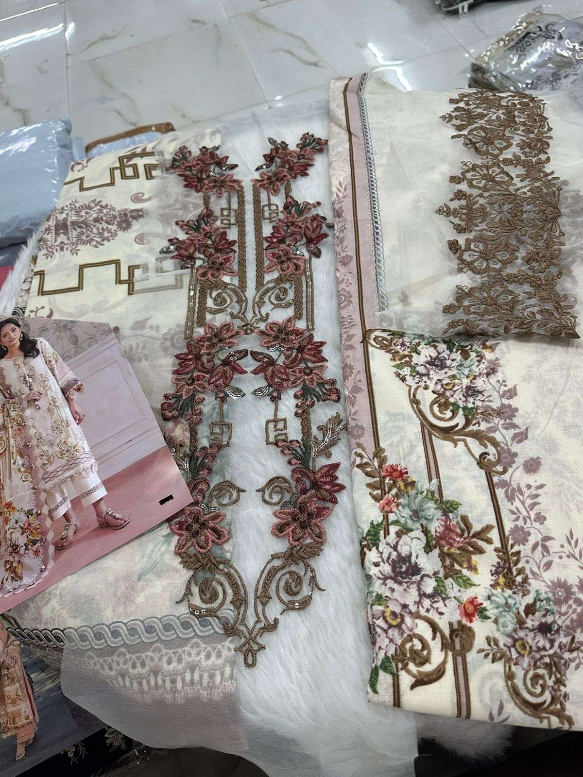 Falah Premium Cotton Collection Code - 26043 By Falah Designer Suits - 06